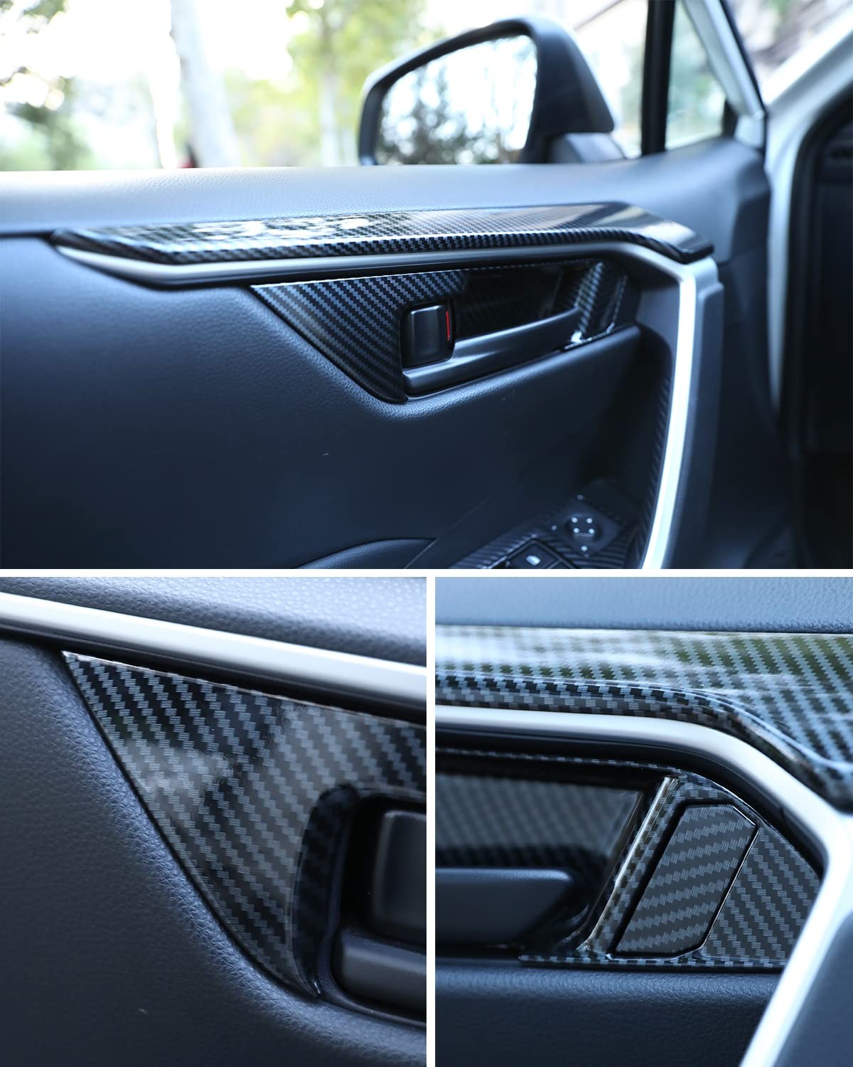 for Toyota RAV4 2025 2024 2023 2022 2021 2020 2019 Interior Door Handle Cover, I