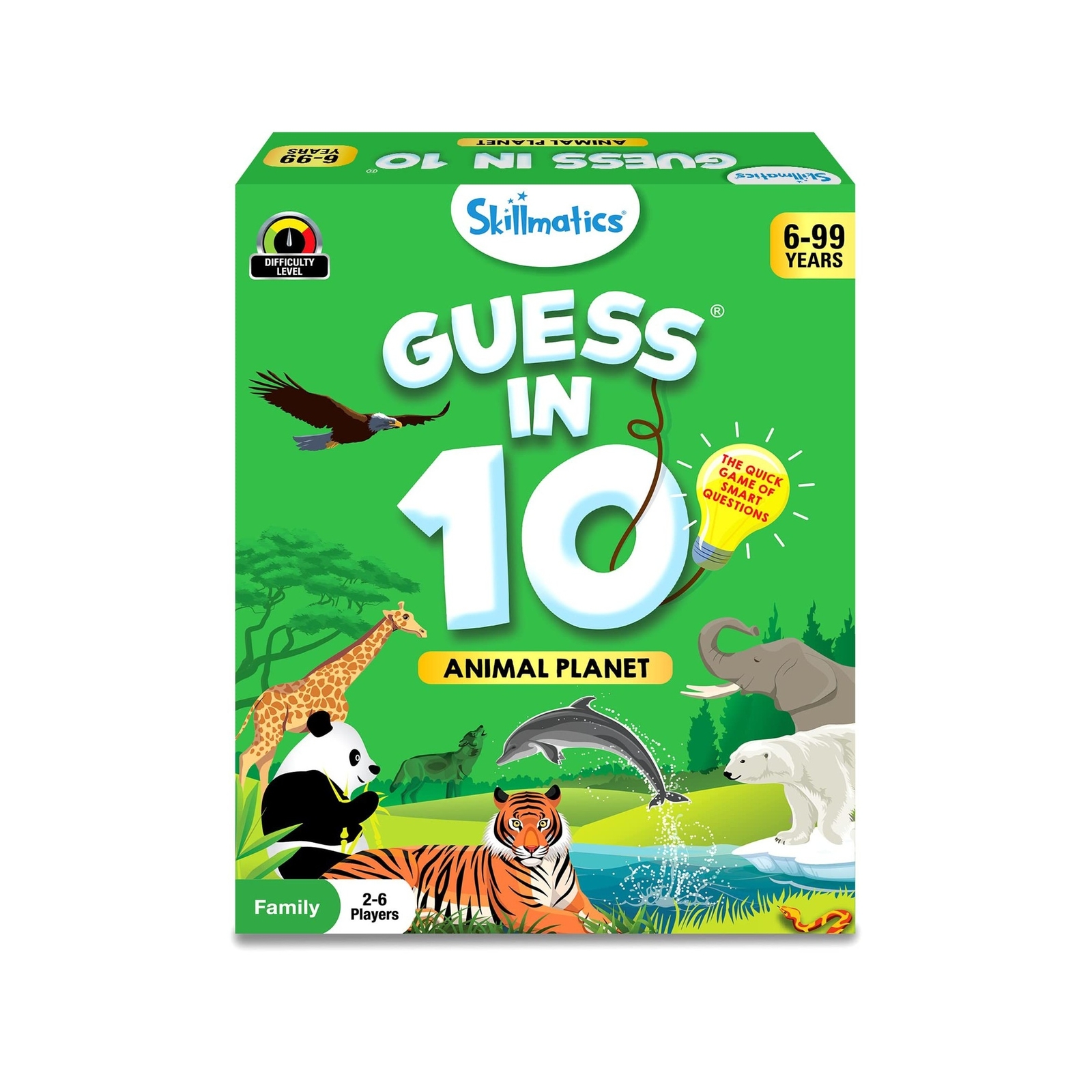 Skillmatics Card Game – Guess in 10 Animal Planet, Gifts for 6 Year Olds and …