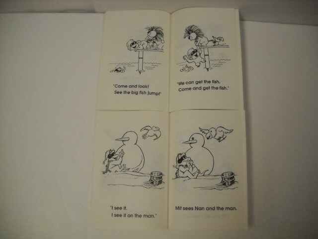 Vintage Set Of 2 Color Me Readers The Eager Beaver Series 1989 Brand New!