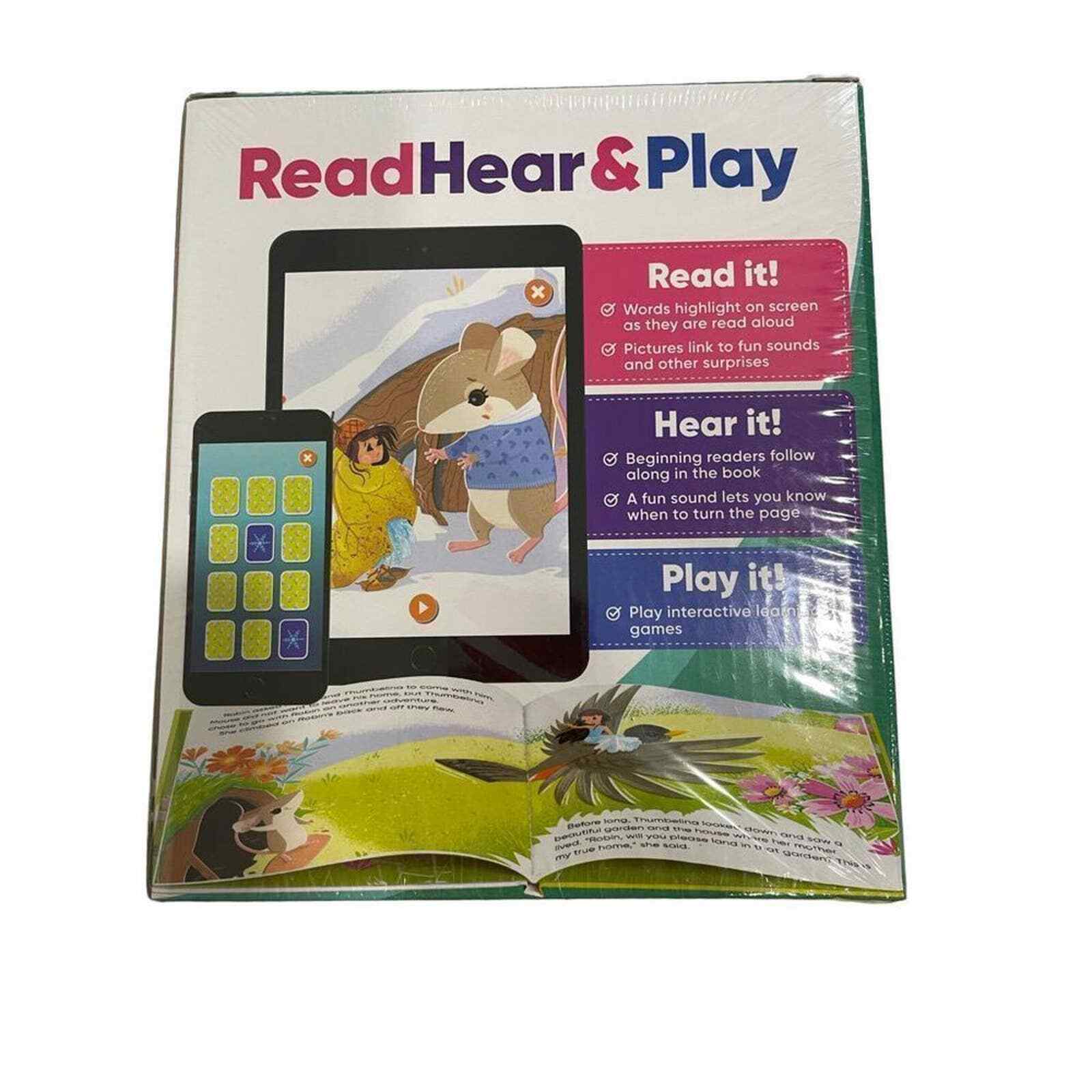 NWT LITTLE grasshopper Read Hear & Play Child’s digital stories