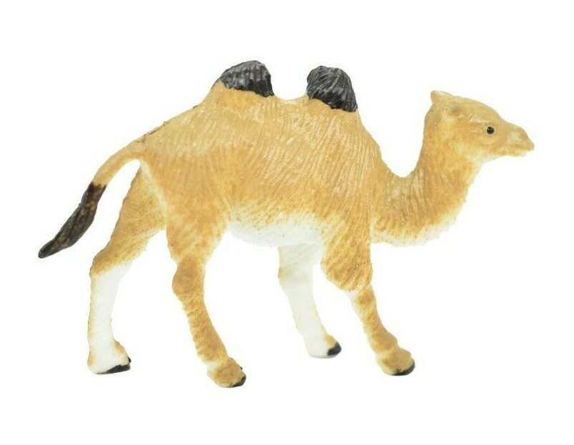 Camel, Bactrian, Plastic Animal, Realistic Toy Model 2.75″ F7048
