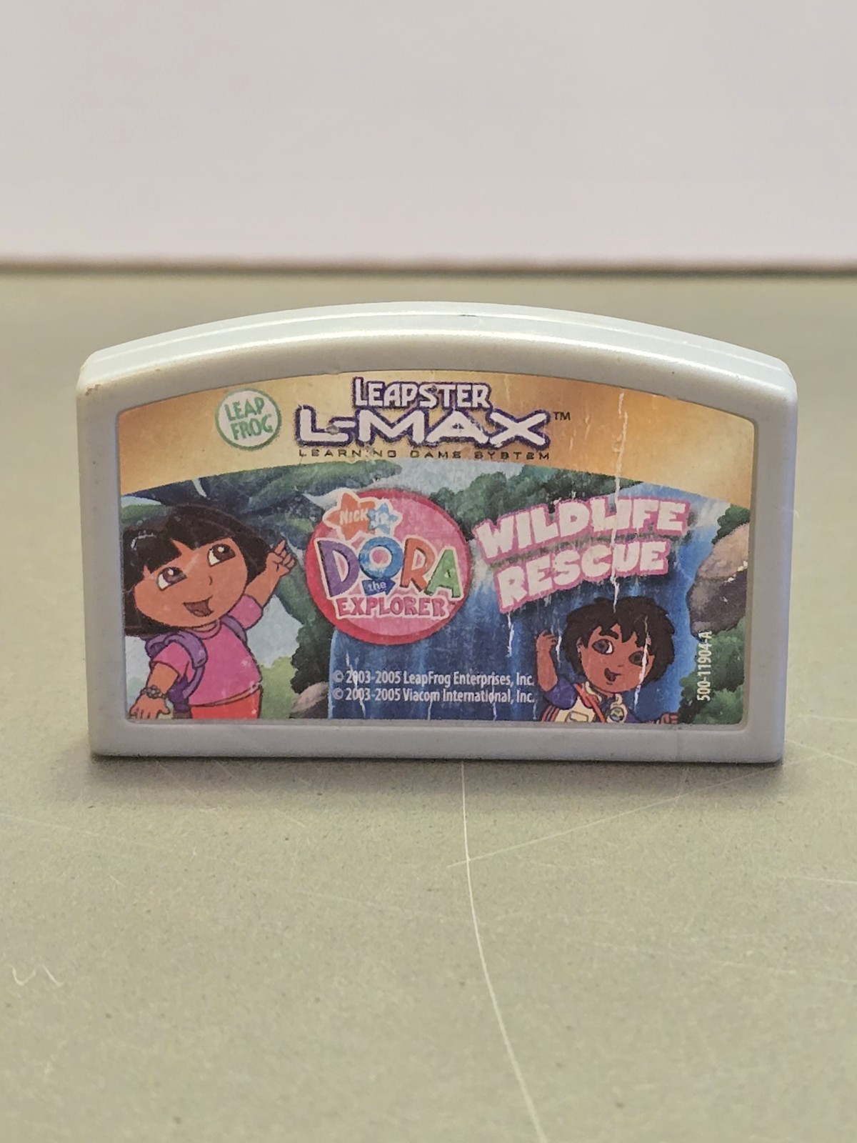 Vintage 2005 Leap Frog Leapster Explorer L-Max Dora The Explorer Wildlife Rescue