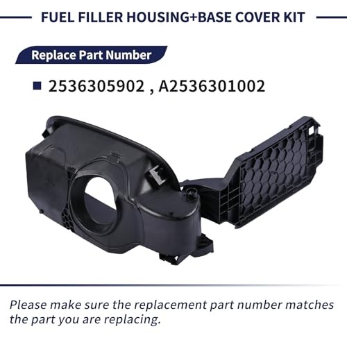 2536305902 Fuel Filler Housing Base Cover Kit Fuel Filler Neck Housing