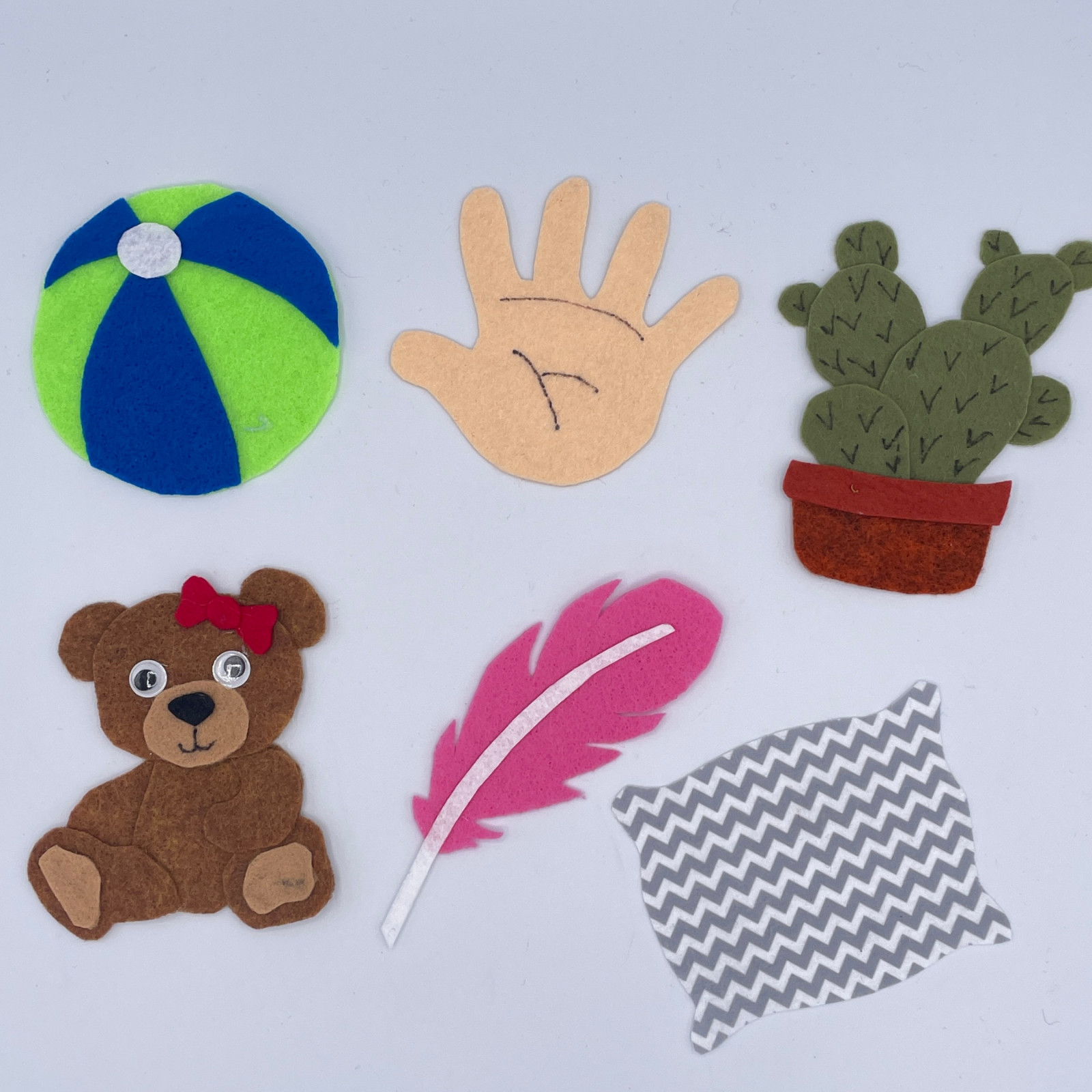 My Five Senses Felt Story Set for Felt or Flannel Board Play