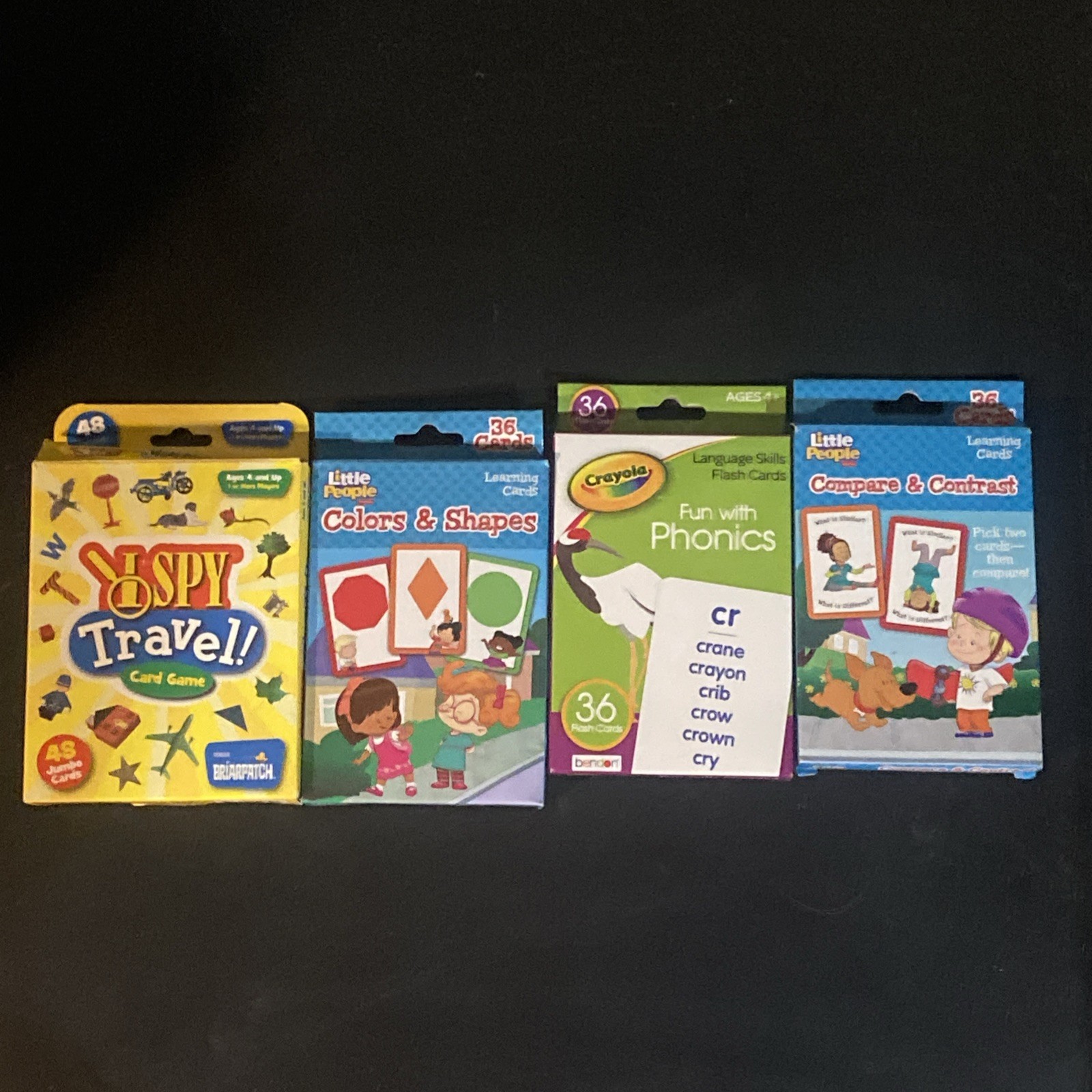 Learning Games- I Spy Travel Colors & Shapes Fun W/Phonics Compare & Contrast Ed