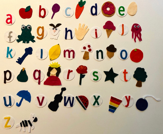 Alphabet Felt Letters & Words – Felt Story – Childrens Felt/Flannel Board Story