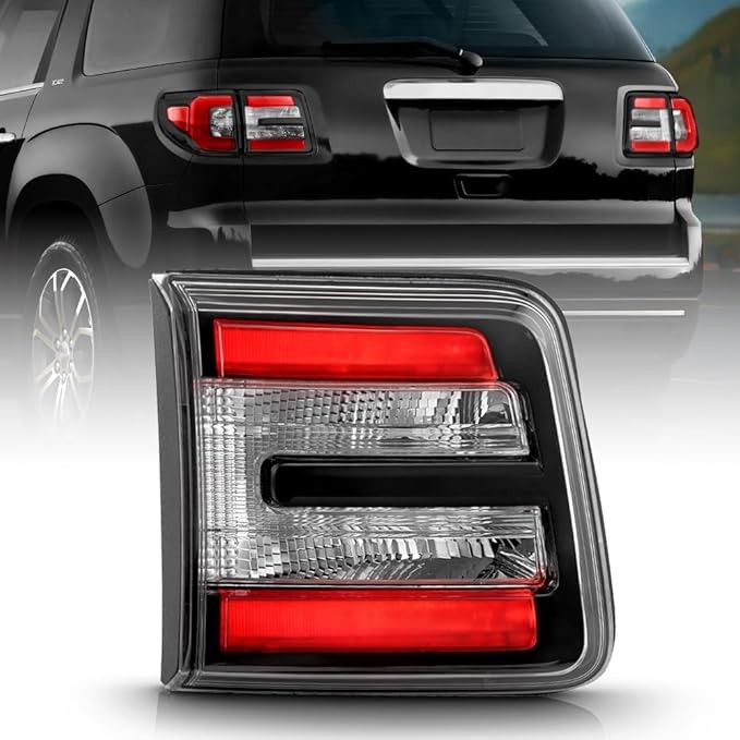 13-16 GMC Acadia LED Tail Light Inner Left Driver Rear GM2802107 Black OE-Type