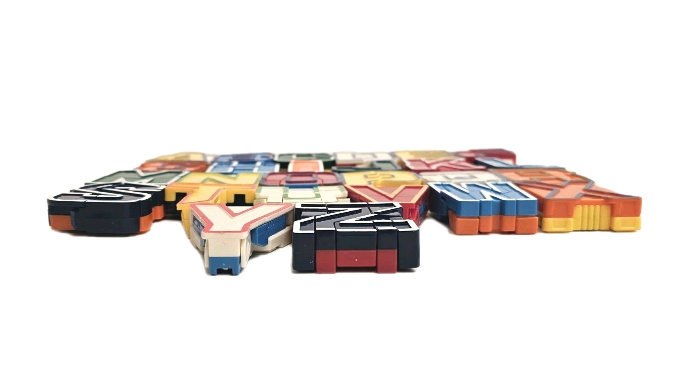 Lakeshore Alpha-Bots 26 Transforming Robots Into Letters Educational Product