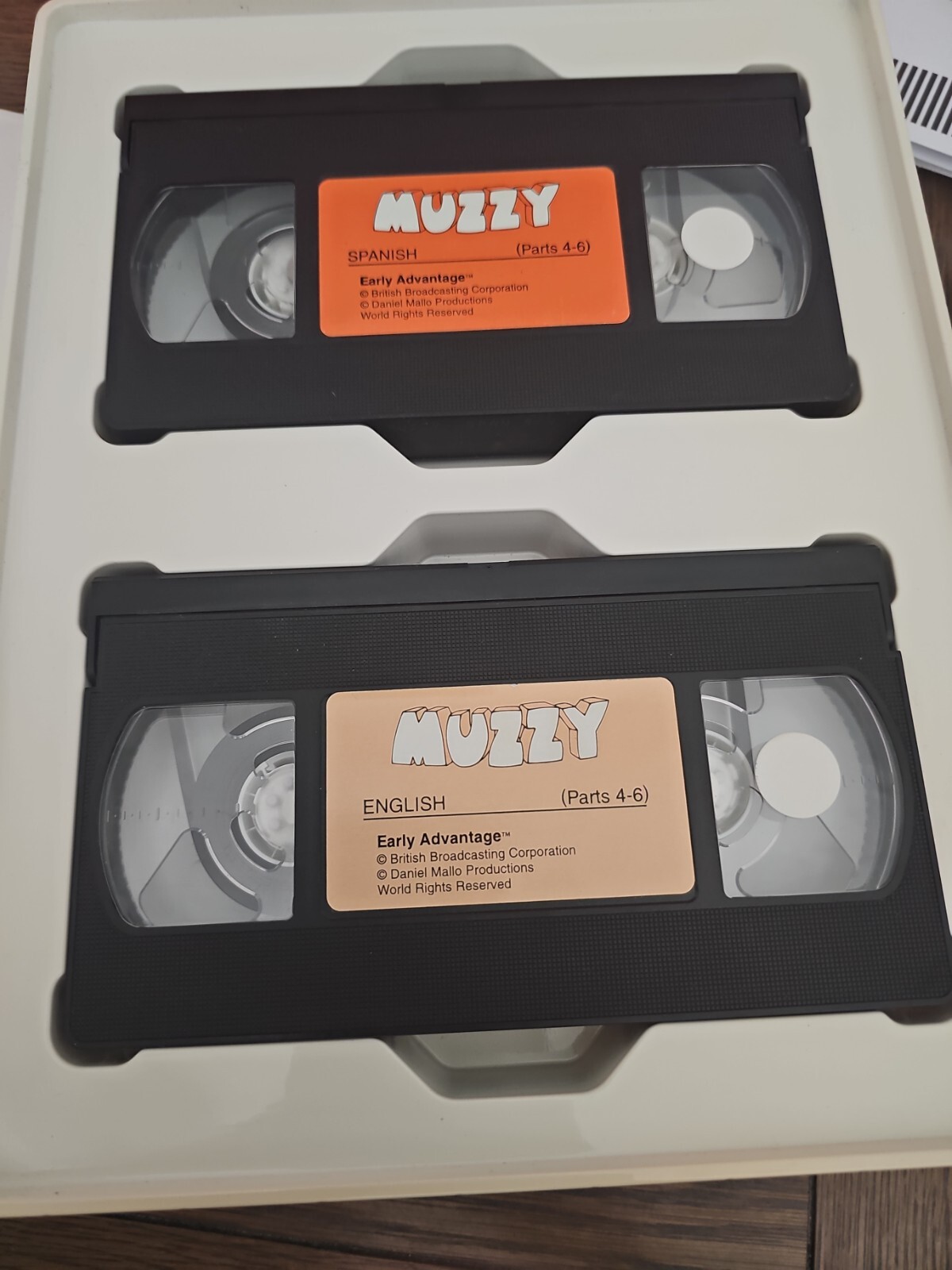 BBC Muzzy Spanish Level 1 Early Advantage Language Course Vintage