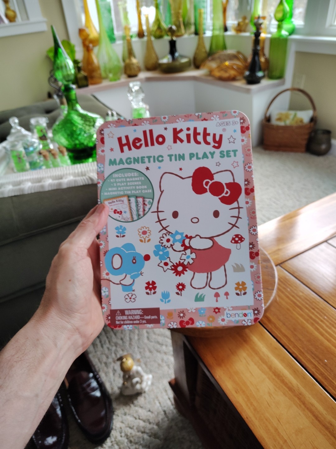 Hello Kitty Magnetic Creative Play Activity Tin Set NEW SEALED