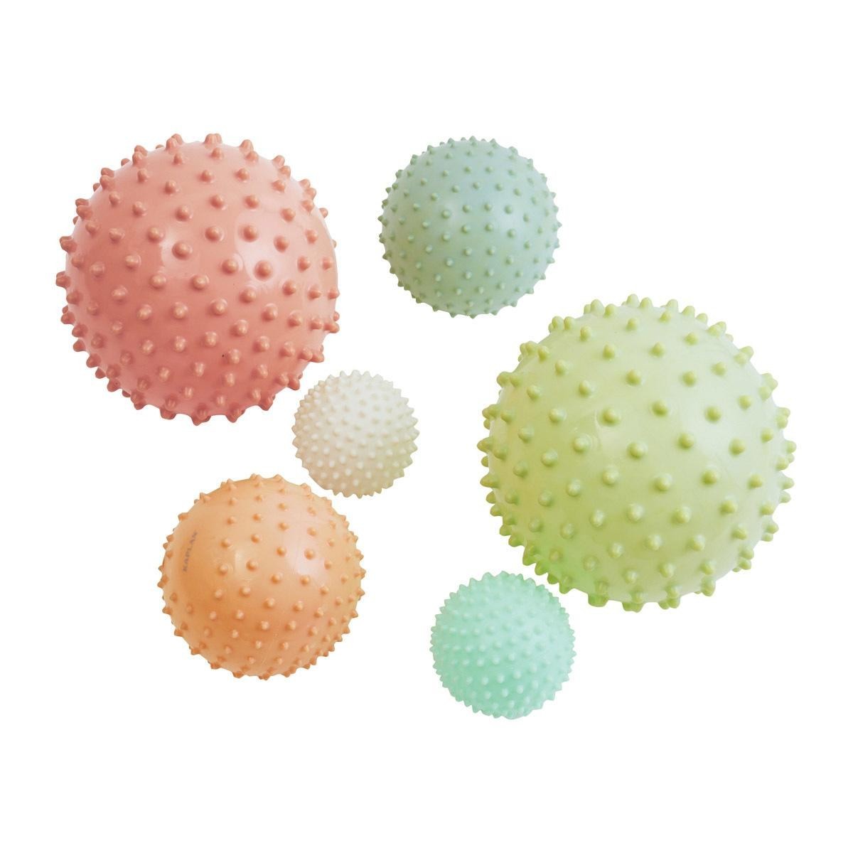 Kaplan Early Learning Sensory Balls – Set of 6