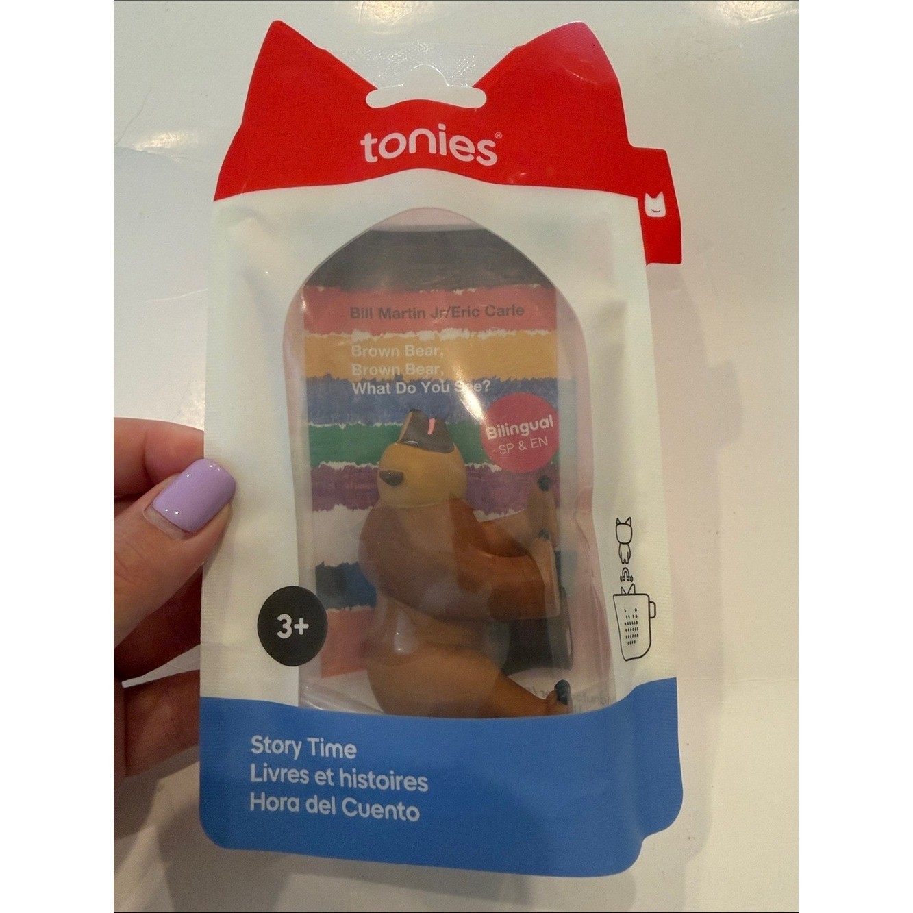 NWT Tonies Brown Bear Story Time Figure