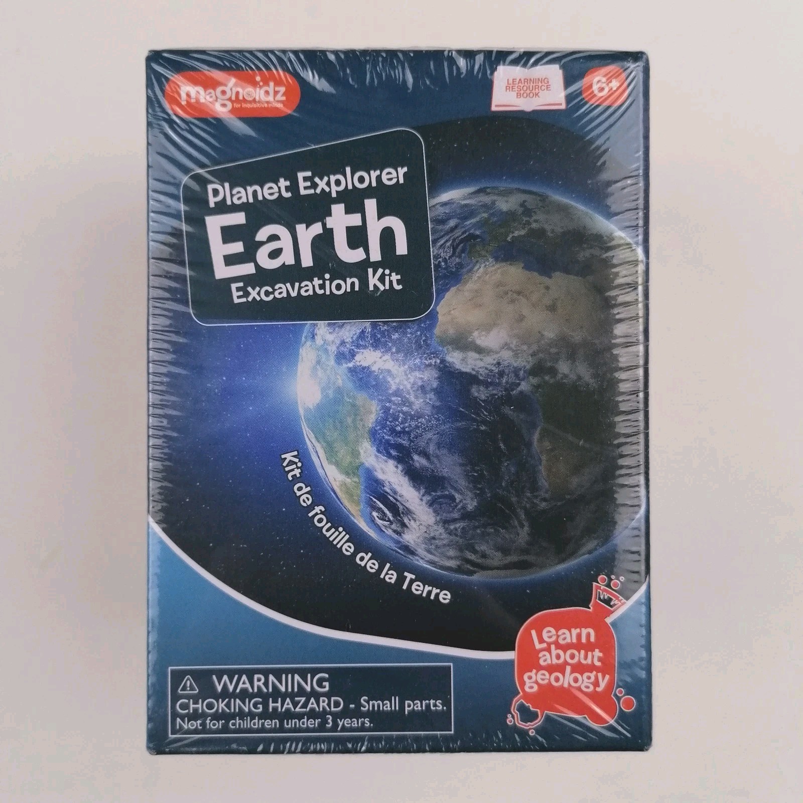 Magnoidz Planet Explorer Earth Excavator Kit Ages 6+ Learn About Geology – New