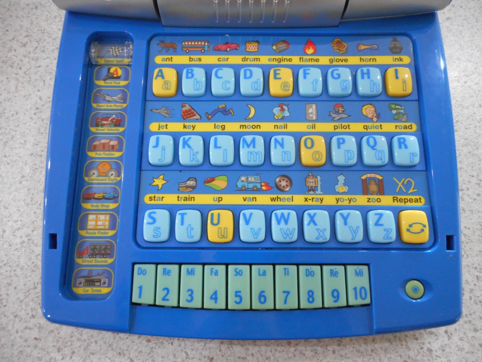 HOT WHEELS QUICK START LEARNING LAPTOP COMPUTER LEARNING GAME