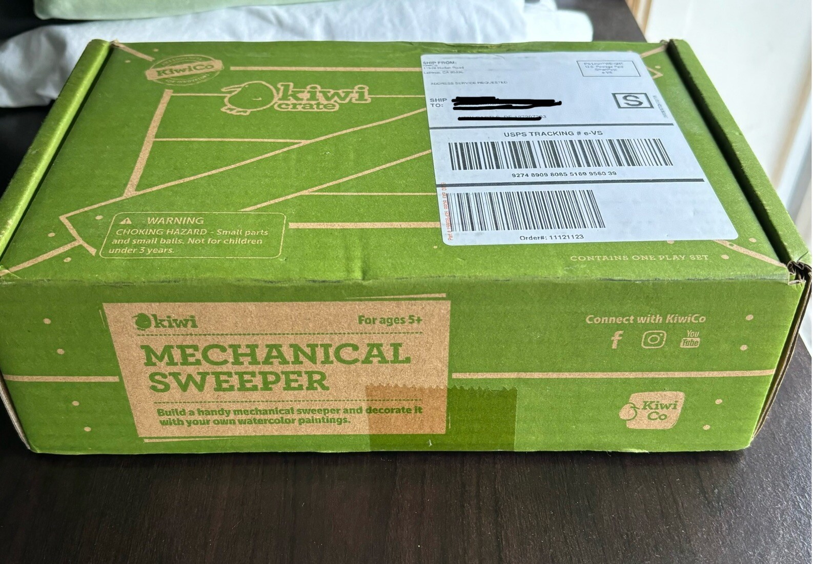 NIB KiwiCo Kiwi Crate ‘Mechanical Sweeper’ Science Engineering STEM for Kids 5+