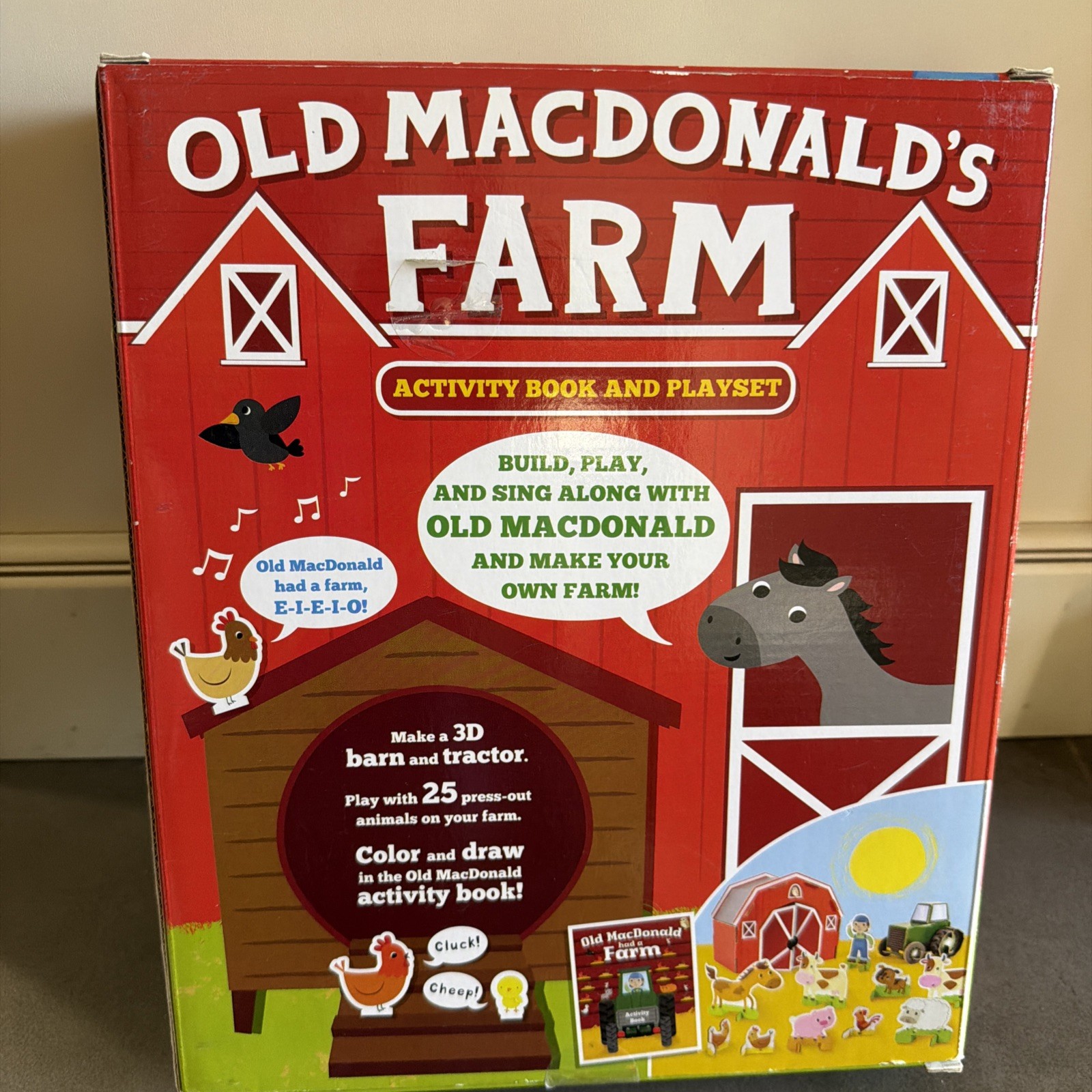 Old MacDonald’s Farm Parragon 2014 Activity Book and Playset READ