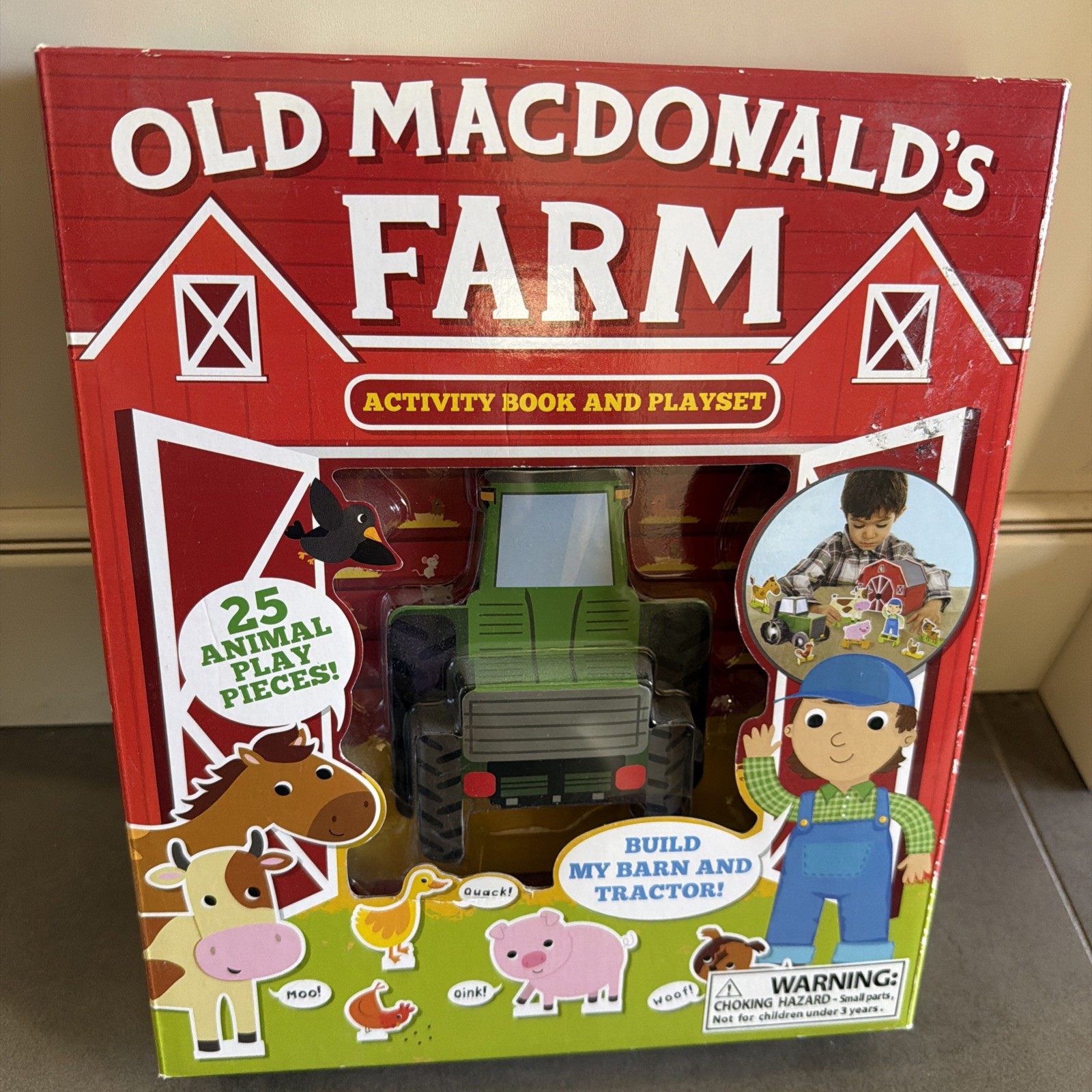 Old MacDonald’s Farm Parragon 2014 Activity Book and Playset READ