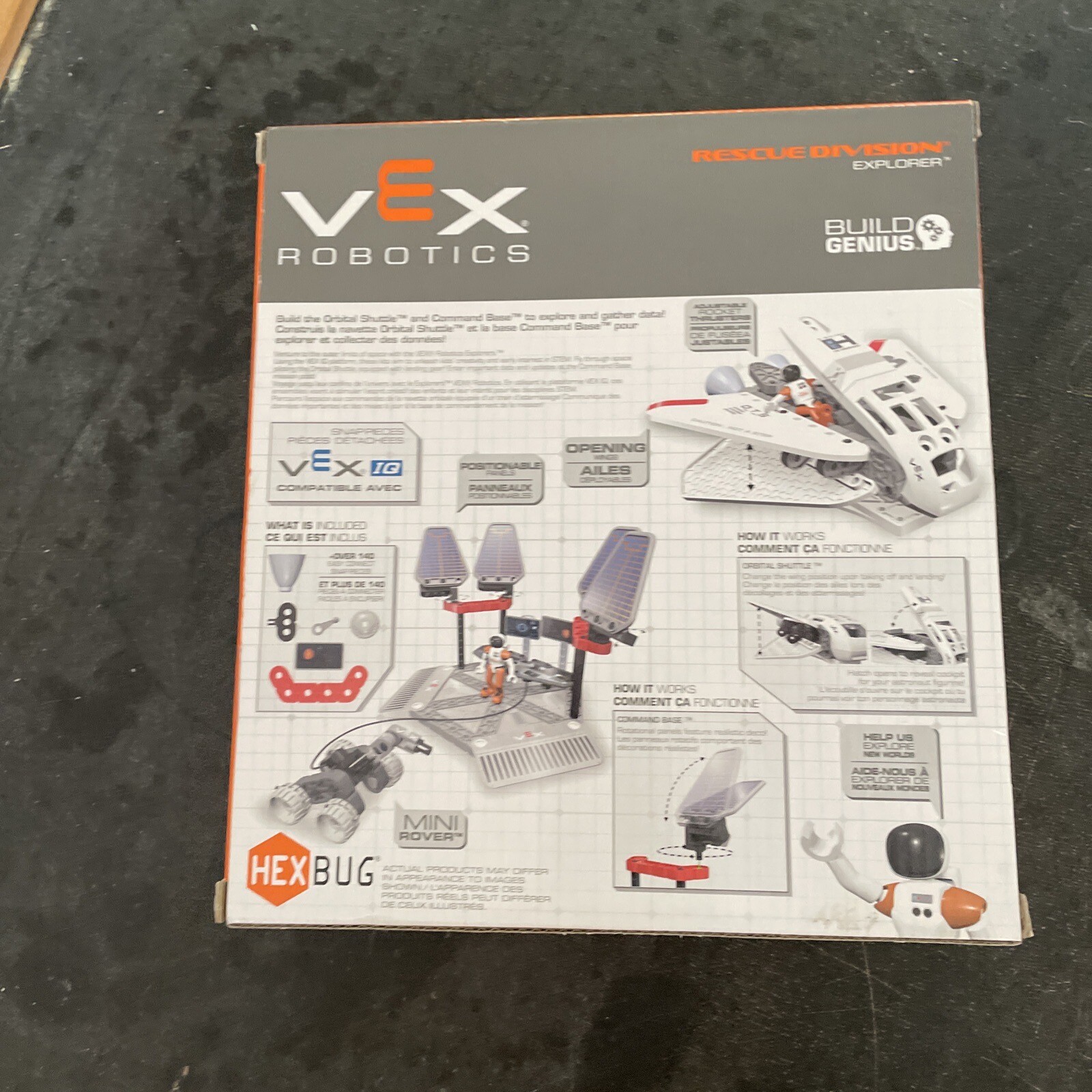 Hexbug Vex Robotics Explorer Rescue Division Construction Set Ages 6+ New