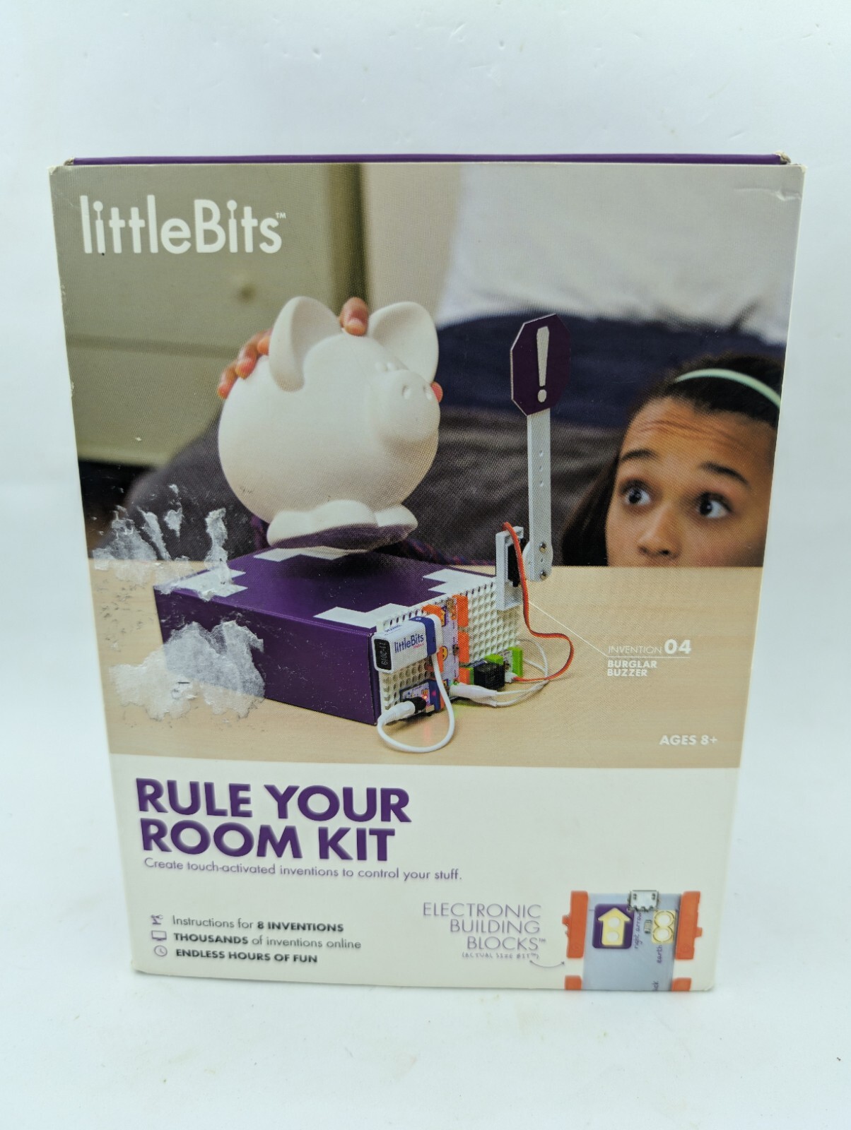 LittleBits RULE YOUR ROOM KIT Education Learning Build Block Open Box Complete