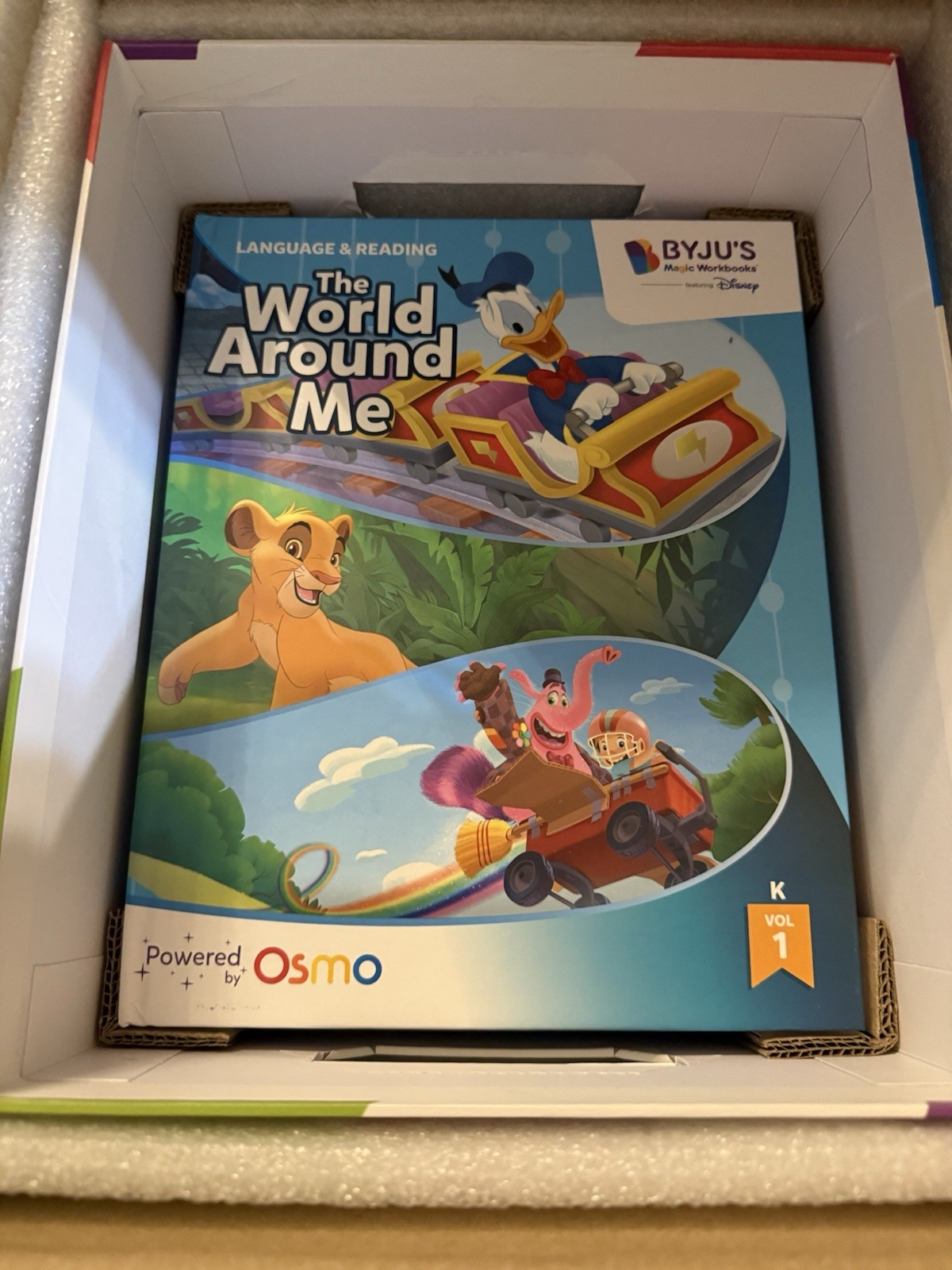 K3 Premium Kit Collection-10 Byju’s Magic Workbooks ft Disney iPad/phone Not Inc
