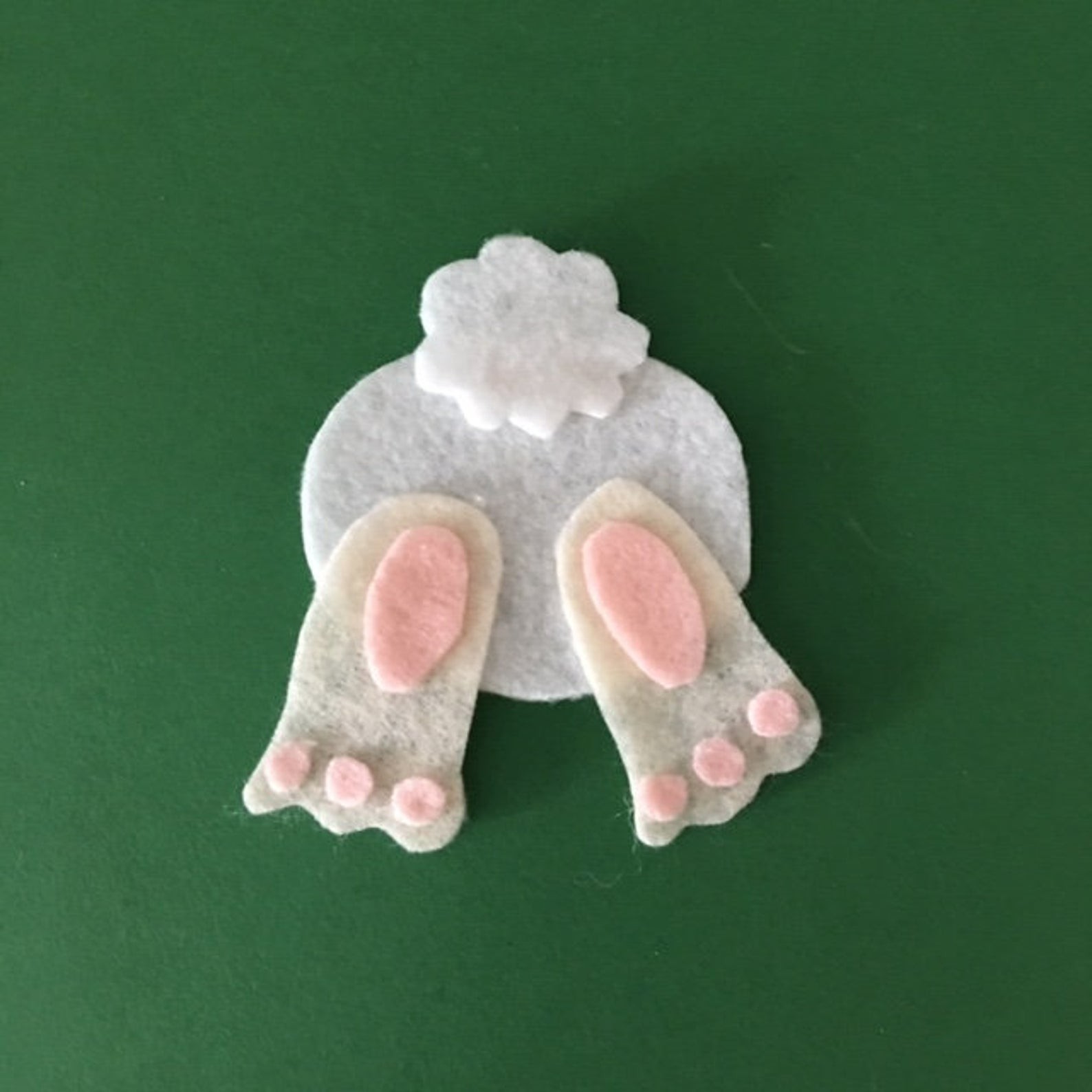 Bunny Tails and Ears Felt Set for Felt/Flannel Board Play