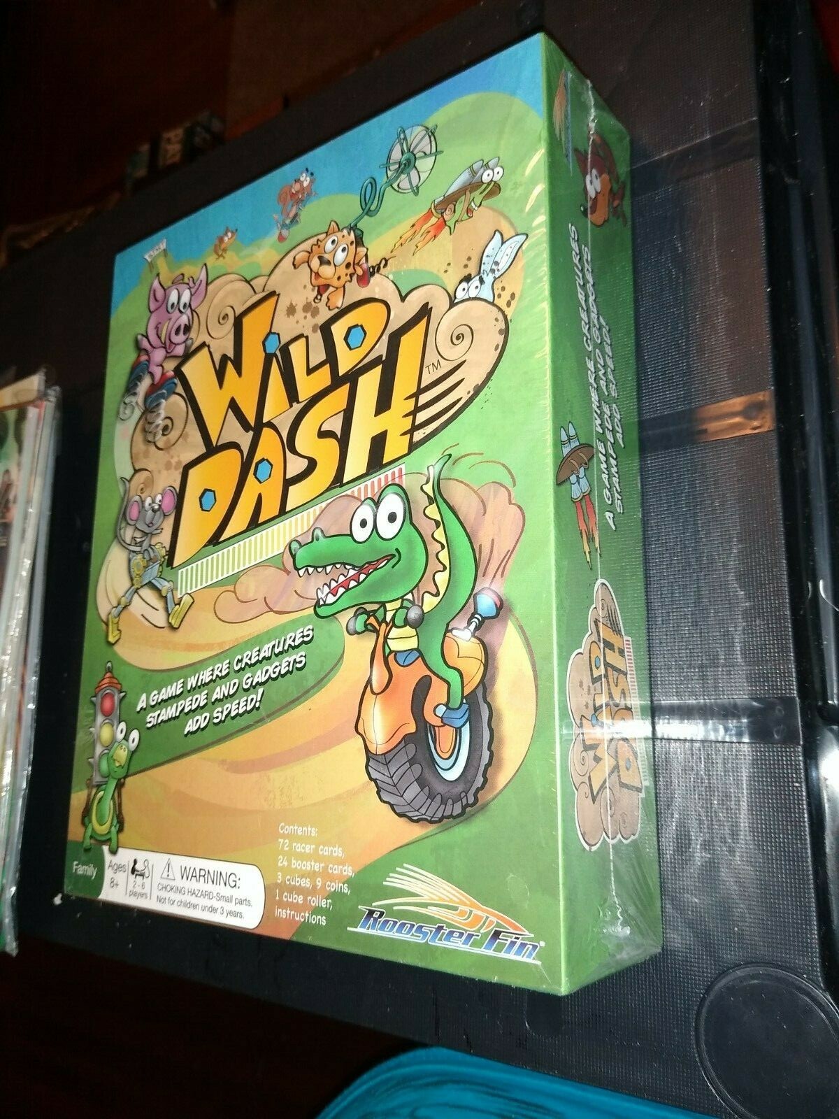 Wild Dash Family Board Game ~ Math Fun for All Ages *FREE SHIPPING*