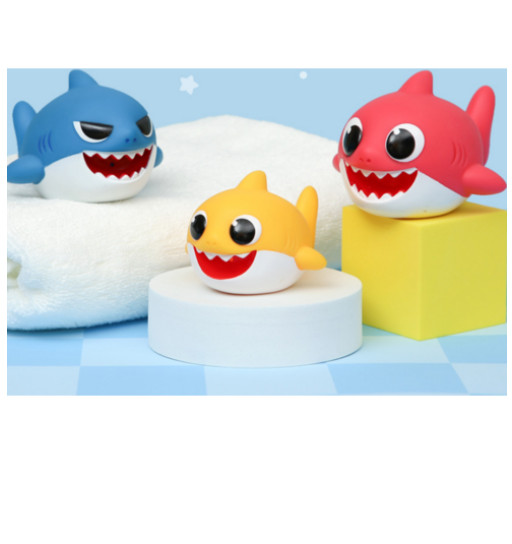 Pinkfong Shark Family Bathing Play Gun Squirt Water 3p Toy For Kids & Baby