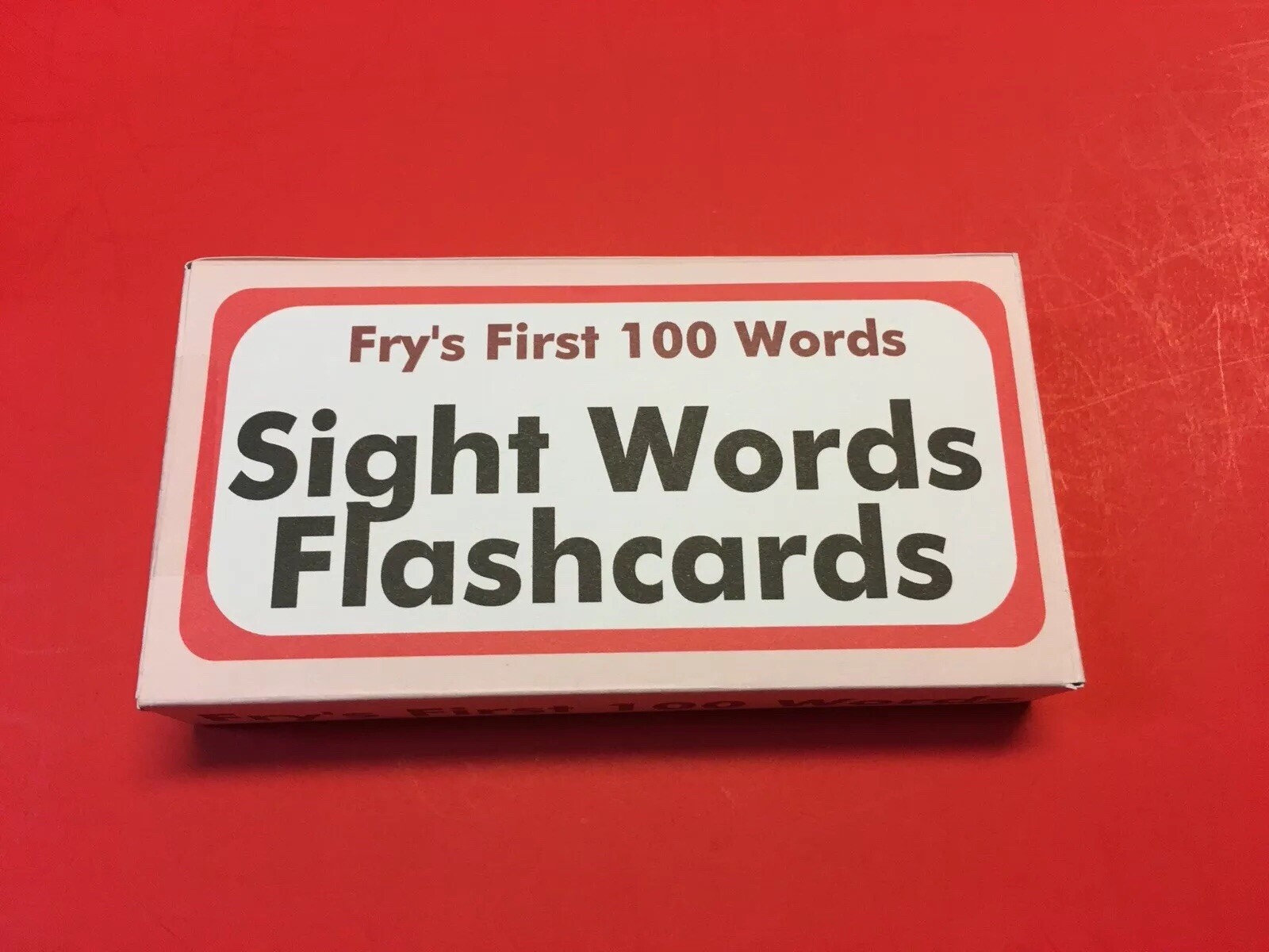 Fry’s First Hundred Words – PRINTED & UNCUT – Sight Word Flash Cards