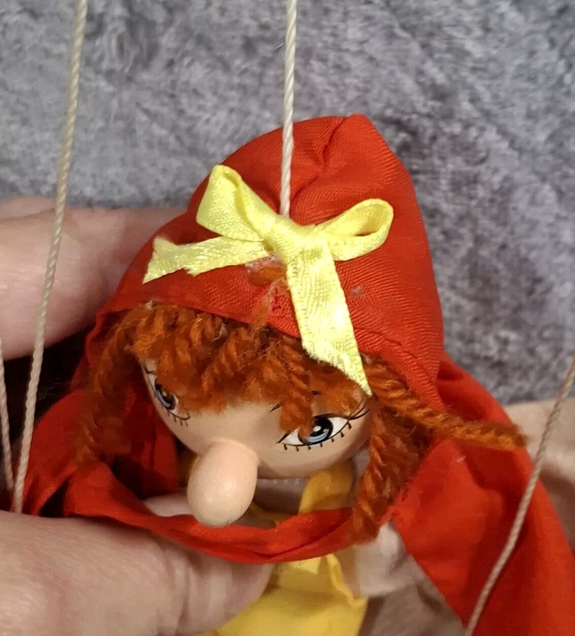 Fairyland International Marionette Little Red Riding Hood String Puppet Fairytal