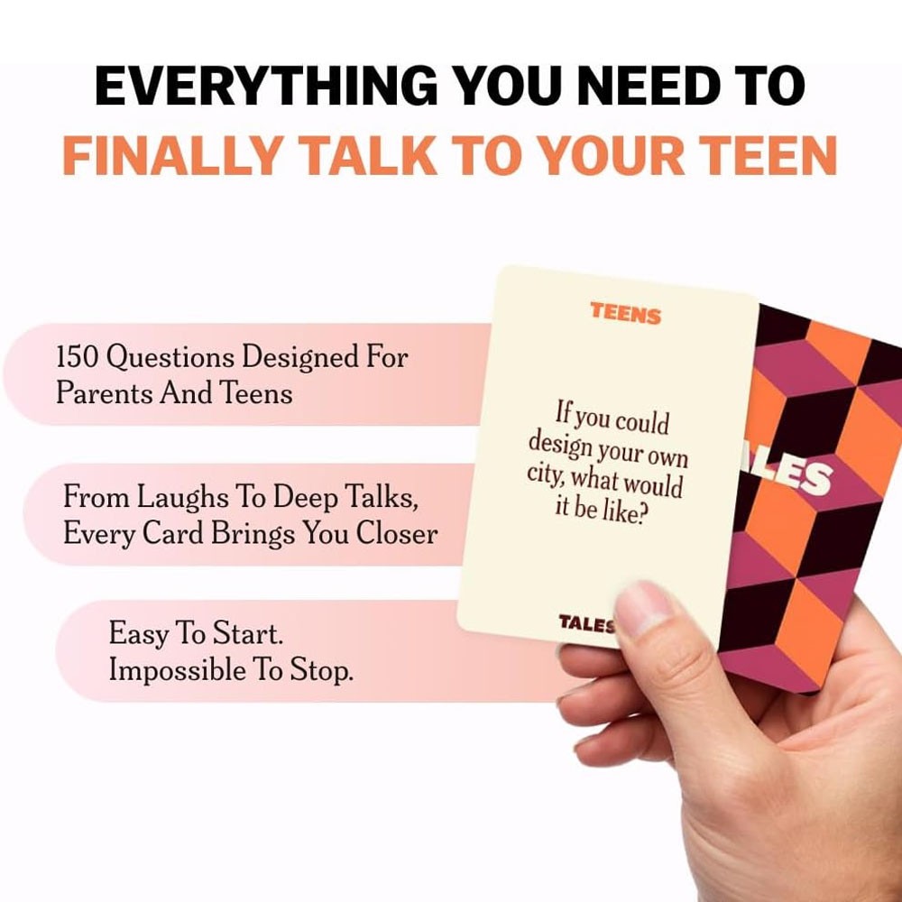 Tales Conversation Starter Cards Card Game For Family/Couples/Life story Edition