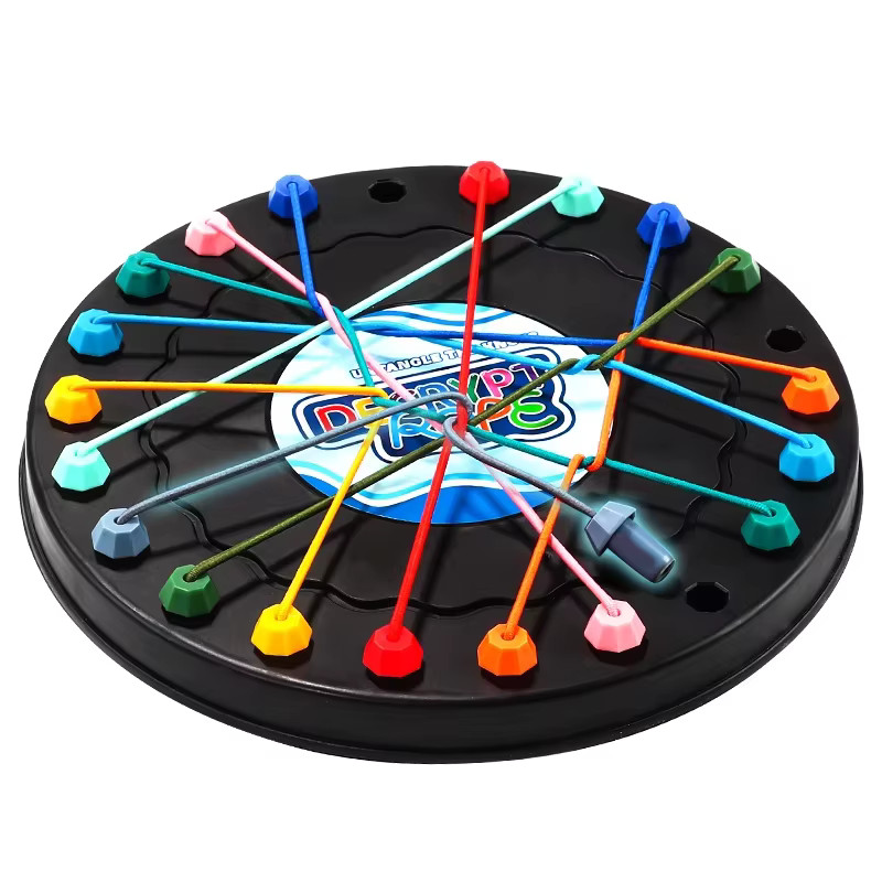 Rope Unraveling Challenge Board Game Educational Logic Toy for Kids