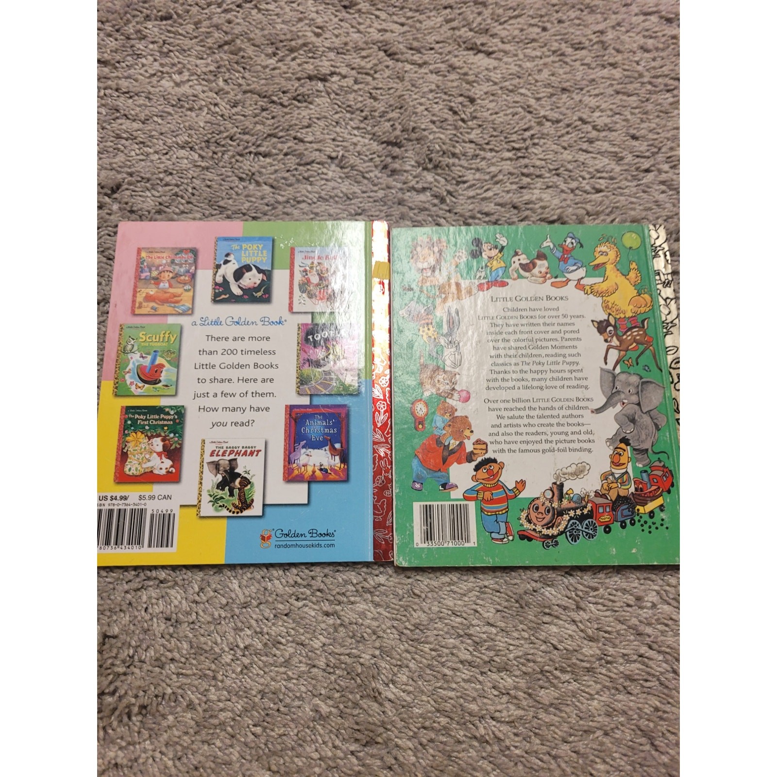 Vintage Little Golden Books Christmas Lot Santa’s Toy Shop Cat That Climbed
