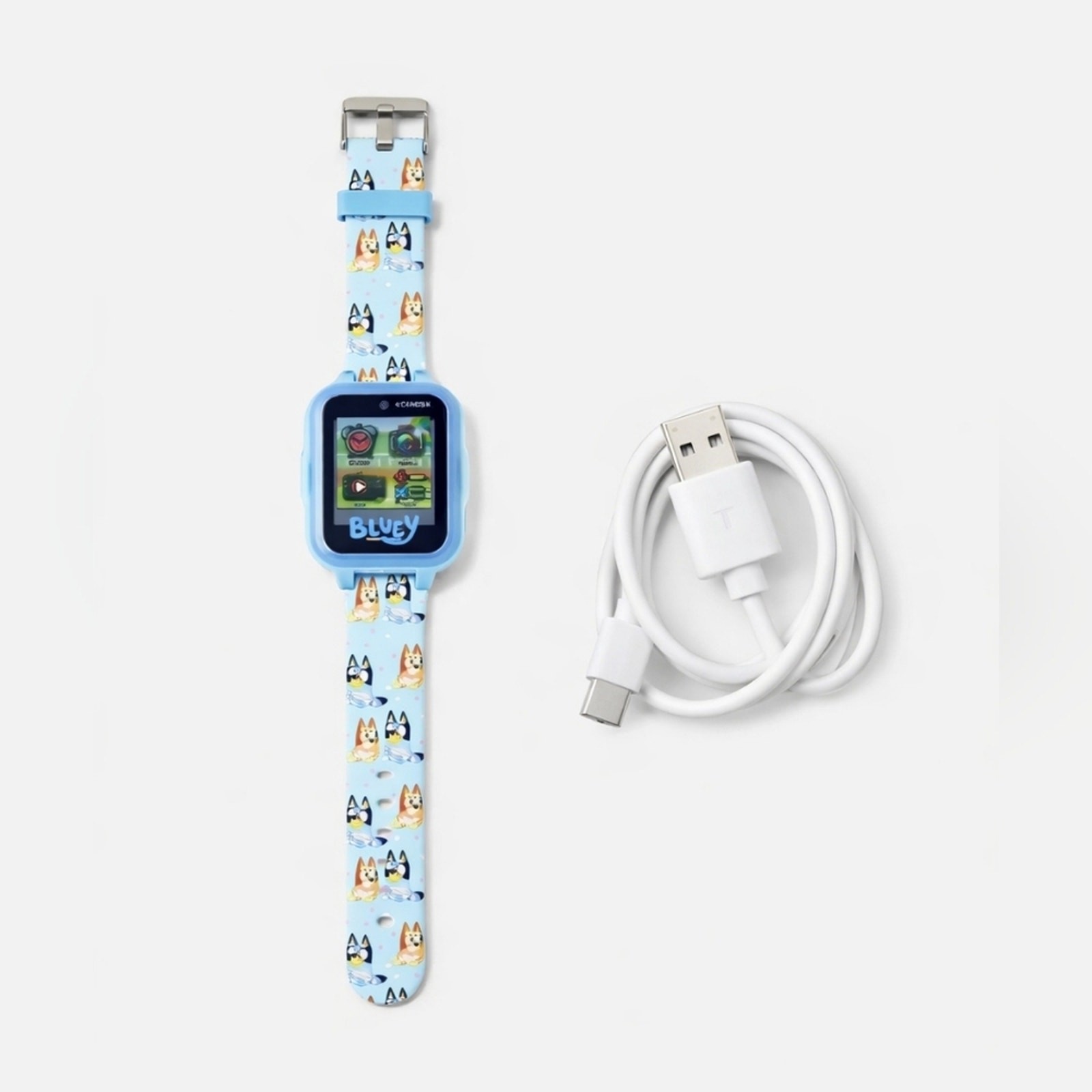 Bluey Kids Smartwatch Camera Fun Games Alarm Interactive Rechargeable New