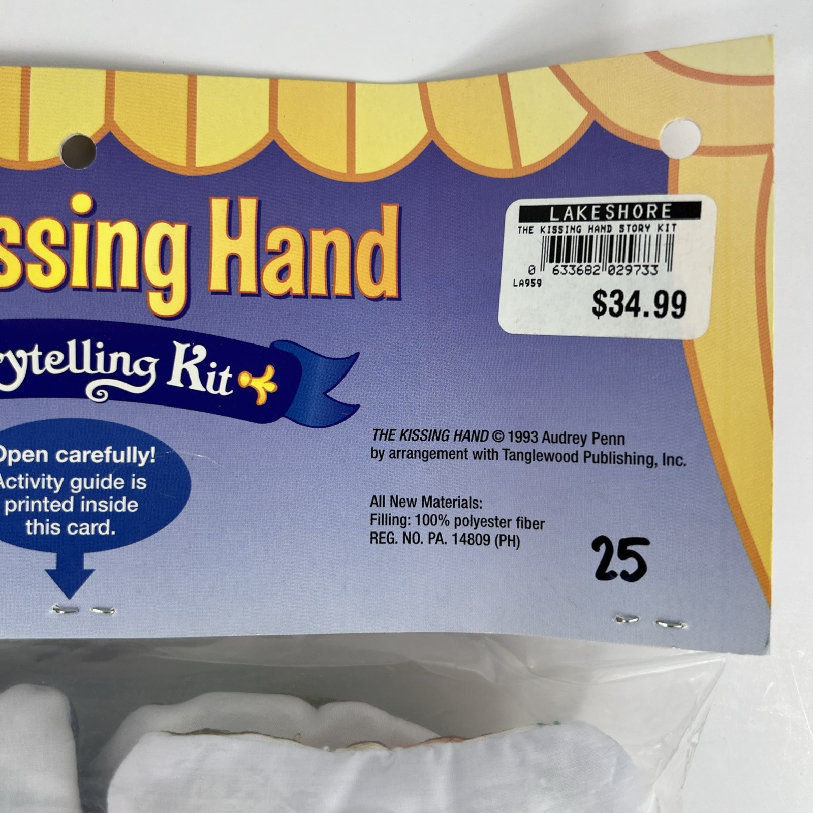 Lakeshore Learning The Kissing Hand Storytelling Kit New