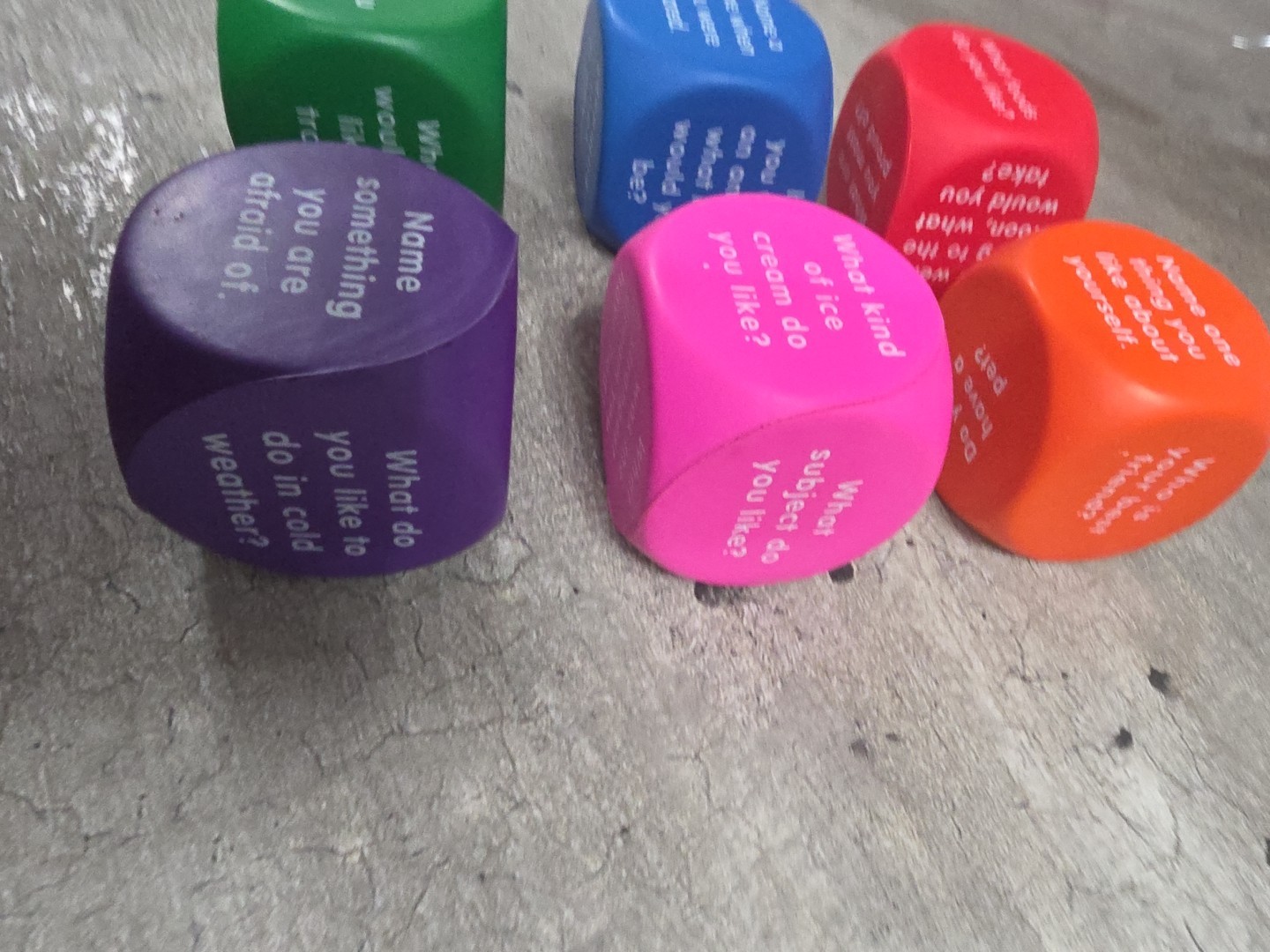 Learning Resources Conversation Cubes Educational Dice Set Classroom Counseling