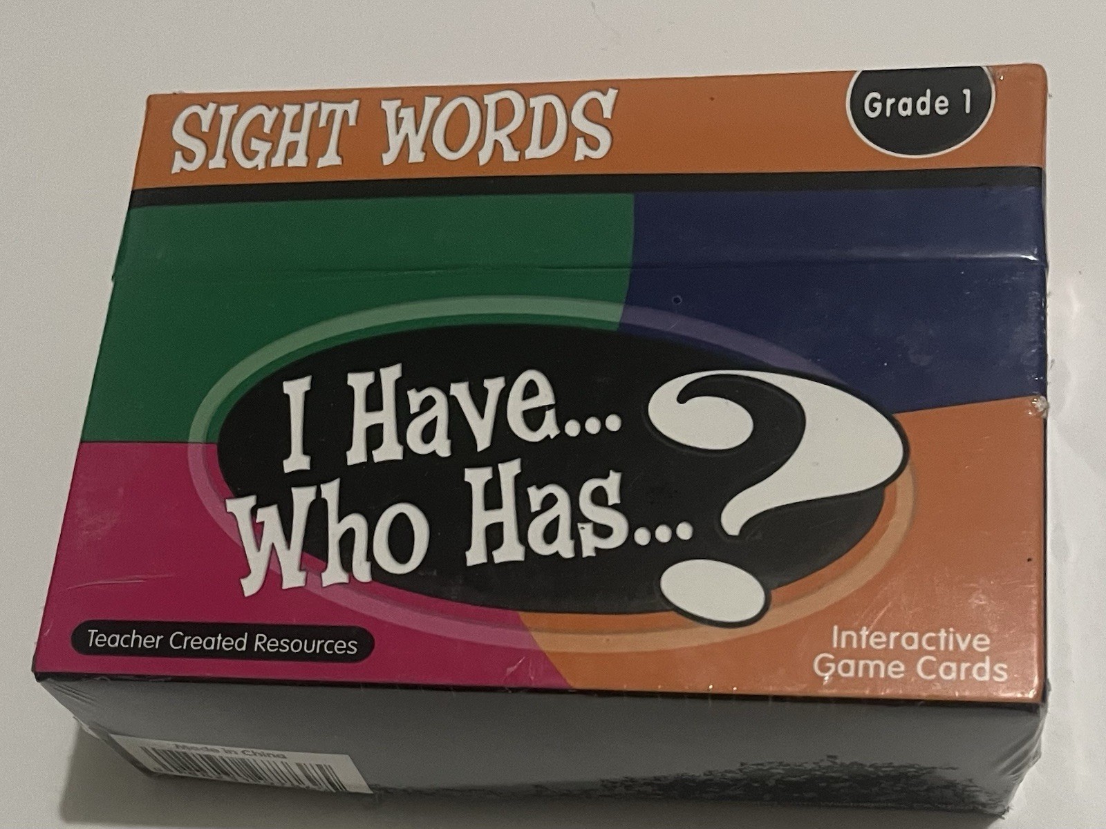 Teacher Created Resources I Have, Who Has Sight Words Game, Grade 1 – BRAND NEW