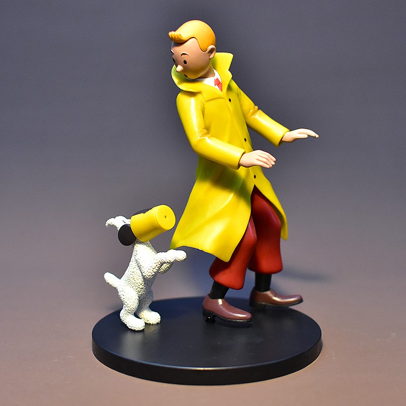 The Adventures of tin: Snowy Assembled Scene Figure Model Ornament – Gift