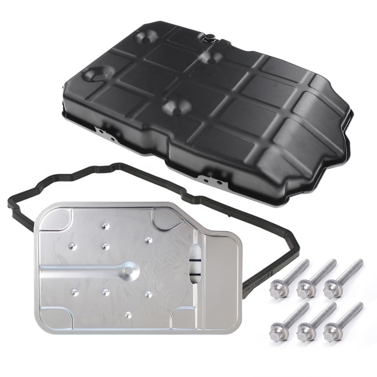 Automotive Transmission Oil Pan Set 8pcs for Mercedes-Benz C250 C300 C350 CL550