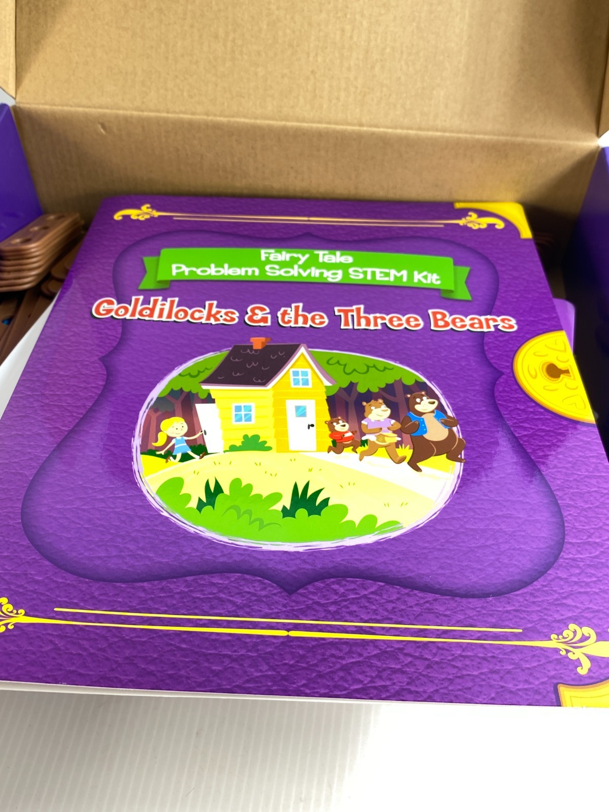 LAKESHORE STEM FAIRY TALES PROBLEM SOLVING KIT Goldilocks and Three Bears Read