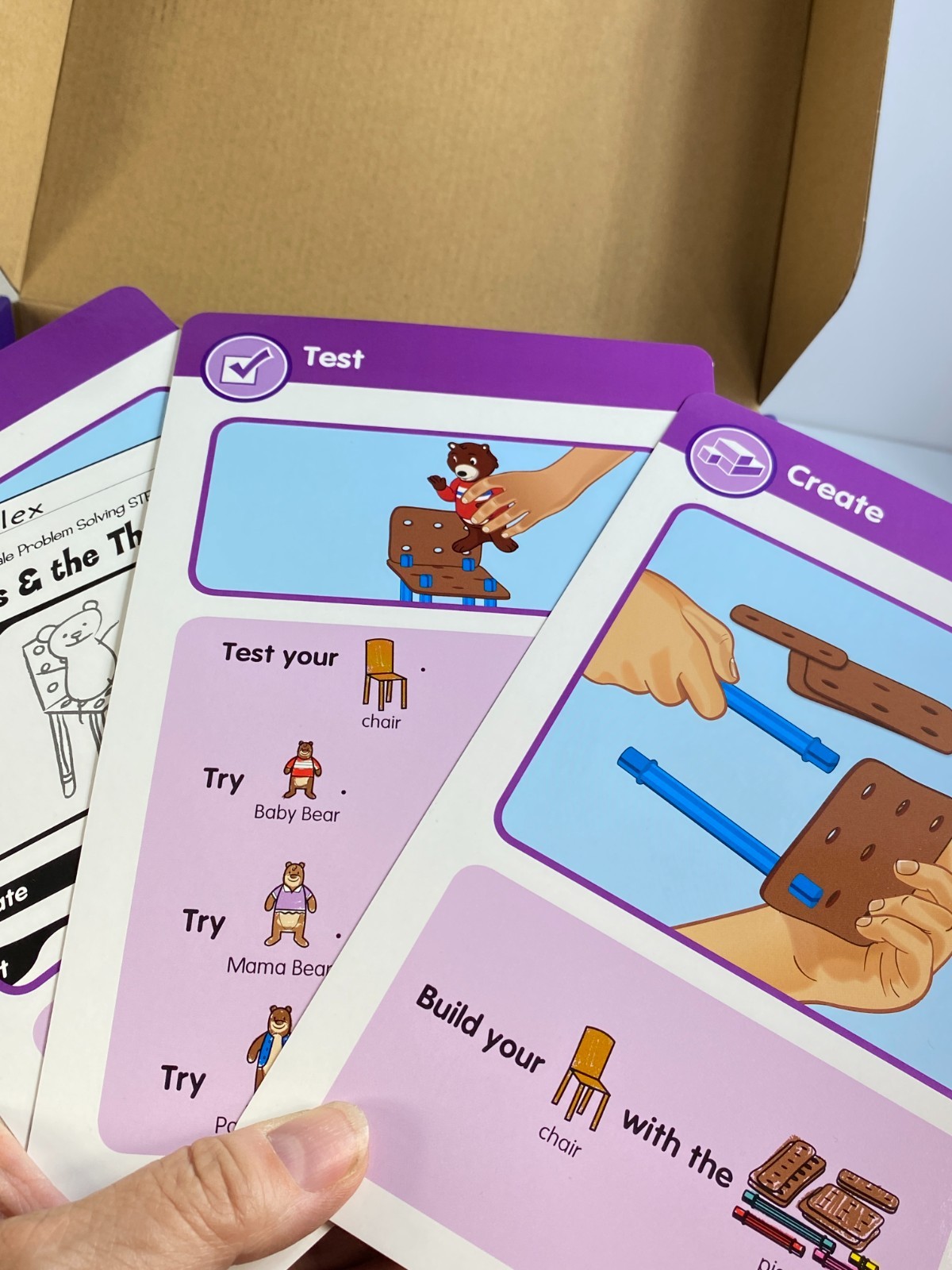 LAKESHORE STEM FAIRY TALES PROBLEM SOLVING KIT Goldilocks and Three Bears Read