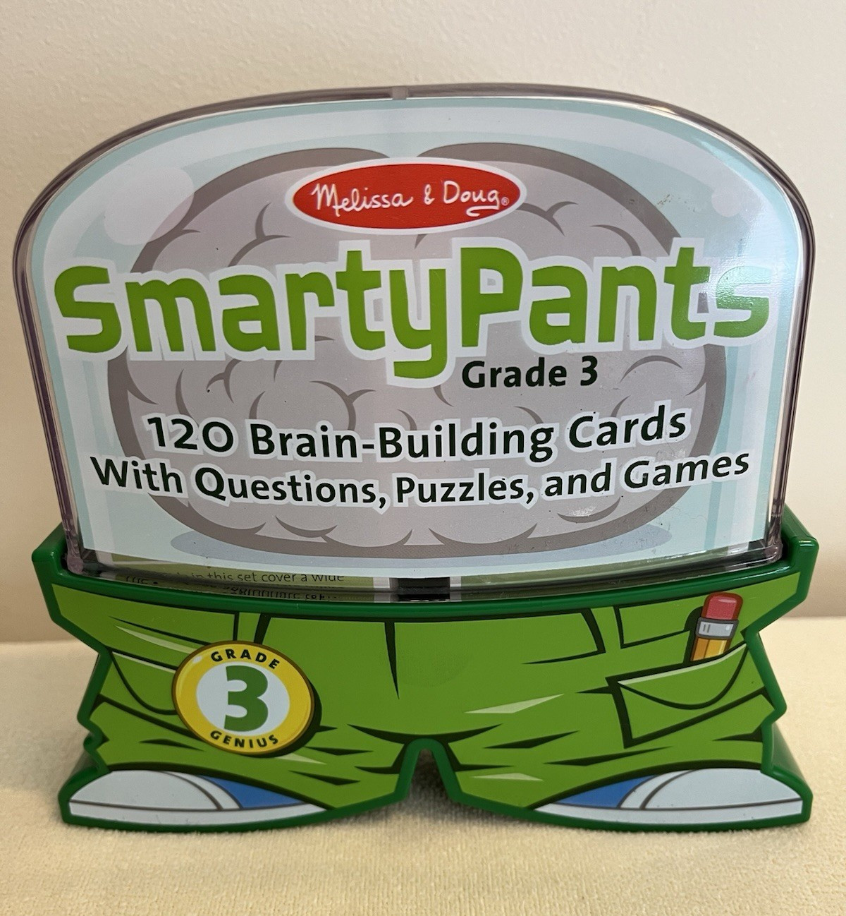 Melissa & Doug SmartyPants Grade 3 Math & Logic 120 Cards Games snd Puzzles