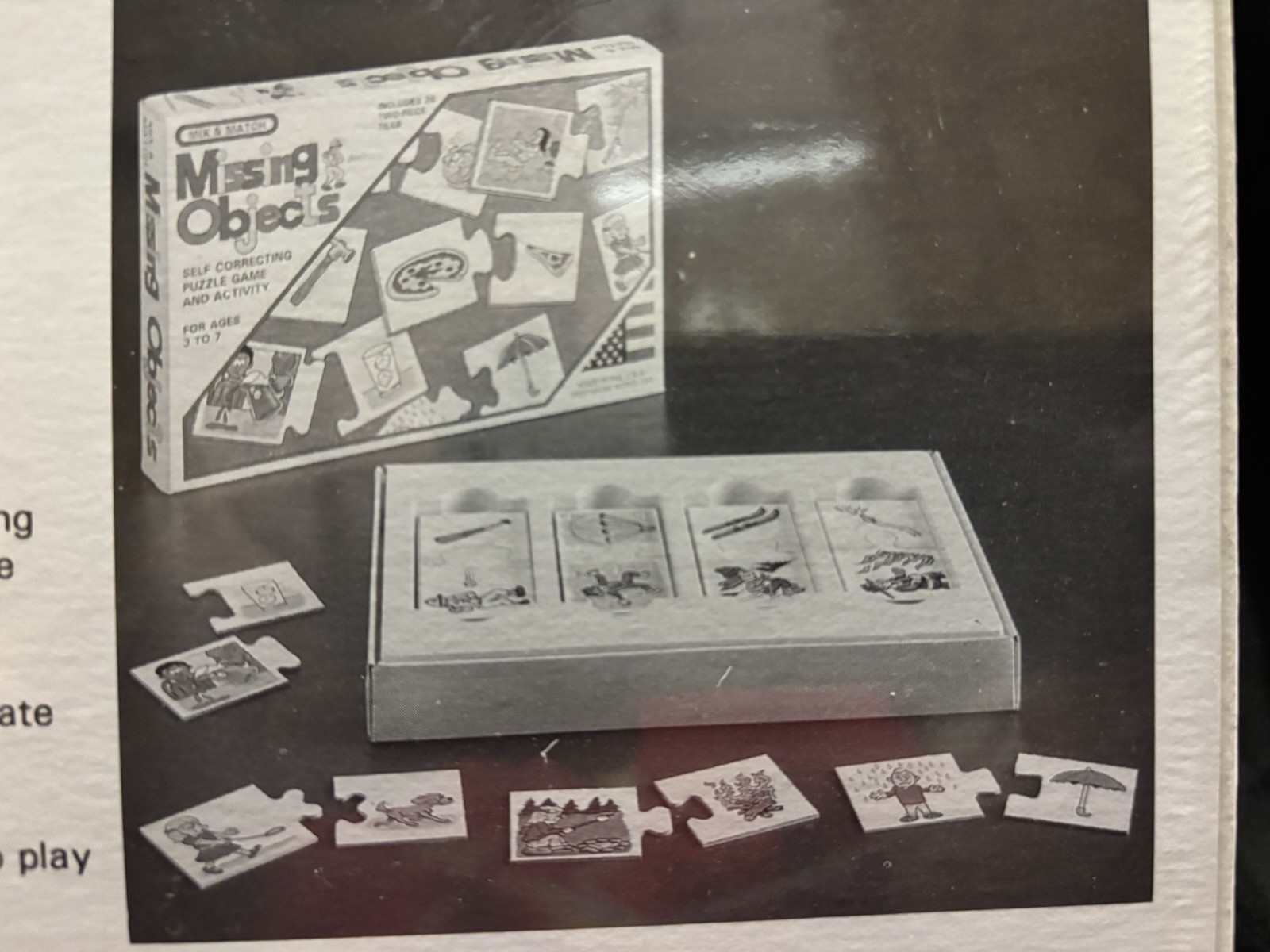 VTG 1995 Mix & Match MISSING OBJECTS Game NEW Sealed Made in USA Fast Shipping!