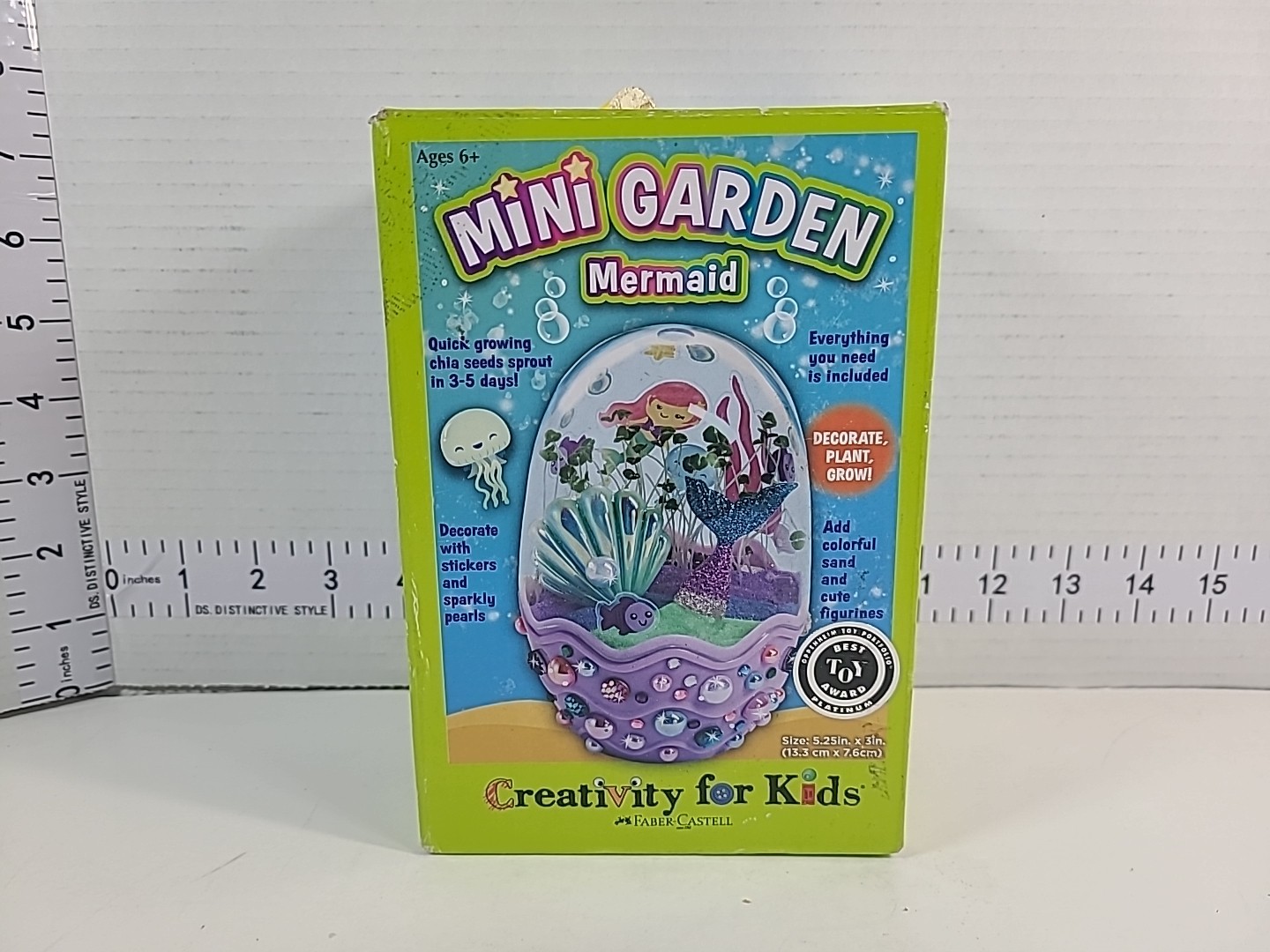 Mini Garden Mermaid Terrarium Creativity for Kids NEW