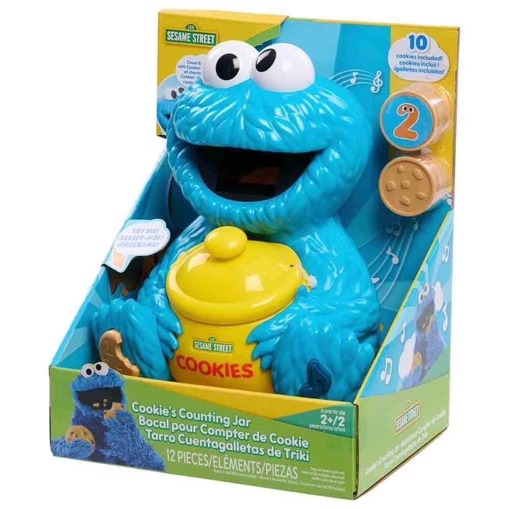 NEW Sesame Street Cookie’s Counting Jar Cookie Monster Early Learning Toy Age 2+