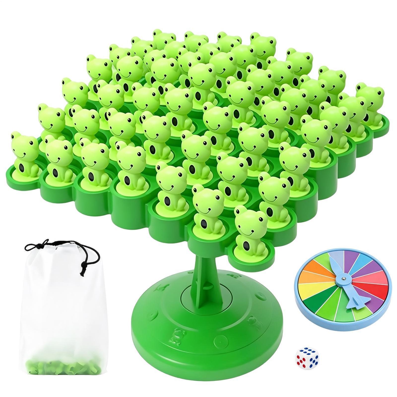 Fun Frog Balance Tree Children Montessori Math Toys Board Game Parent-Child
