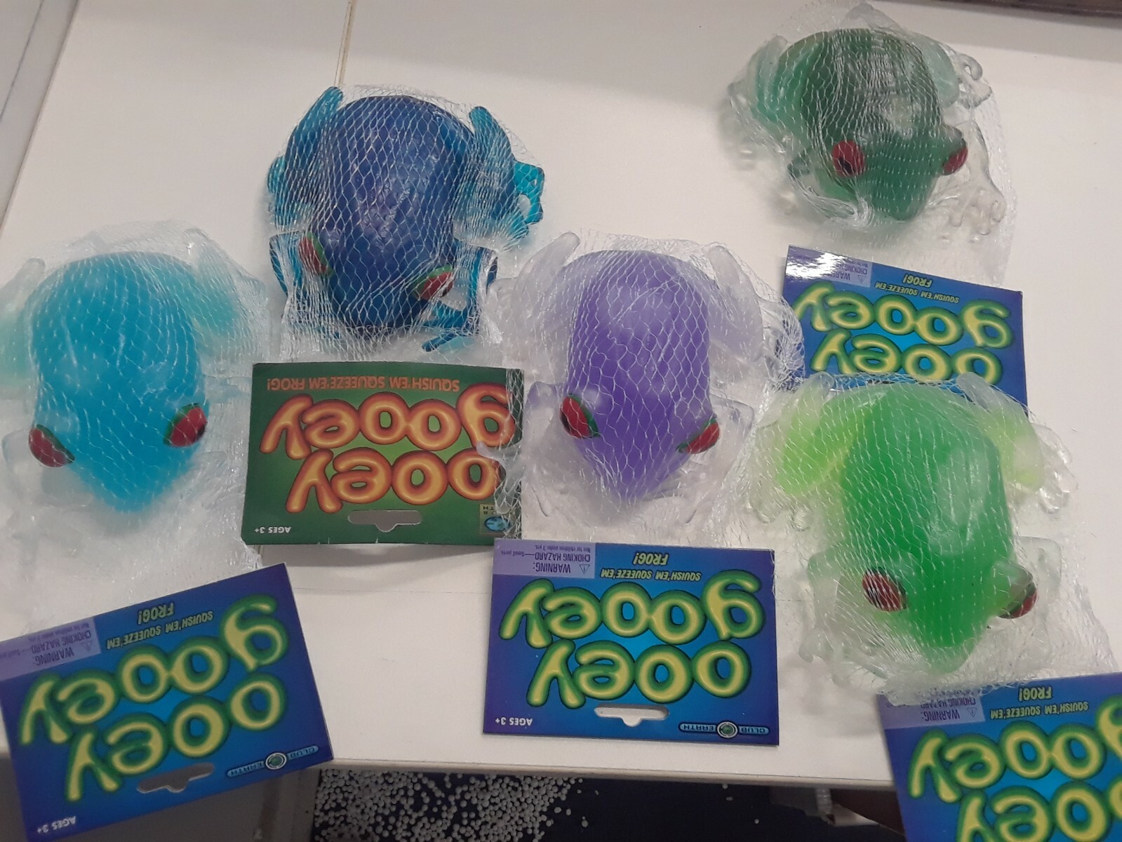 Ooey Gooey Octopus Frog Starfish Jellyfish Squishy Toys Fun Sensory Tactile ASD