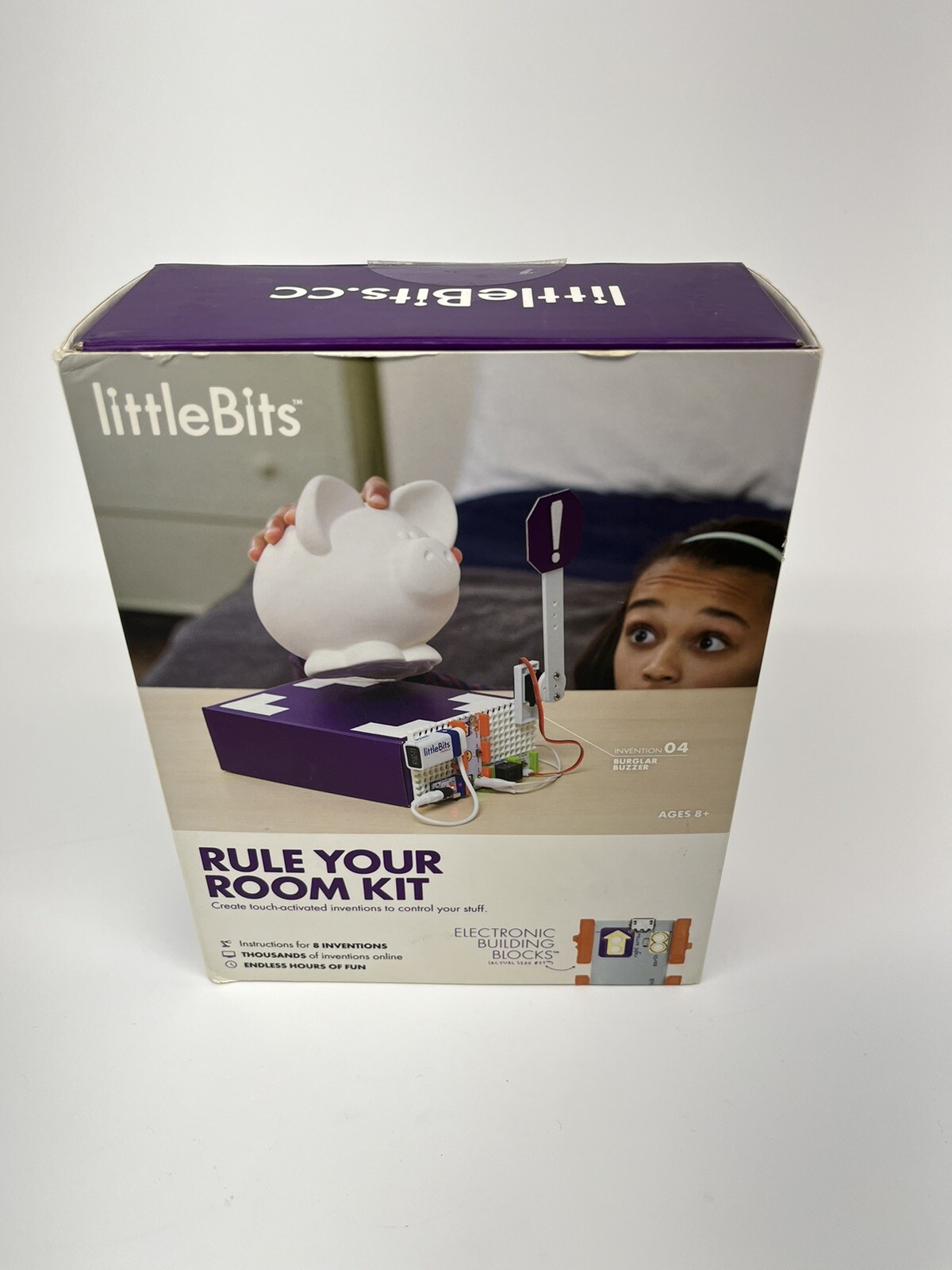 LittleBits Rule Your Room Kit STEM Educational Learning Touch Technology- Opened