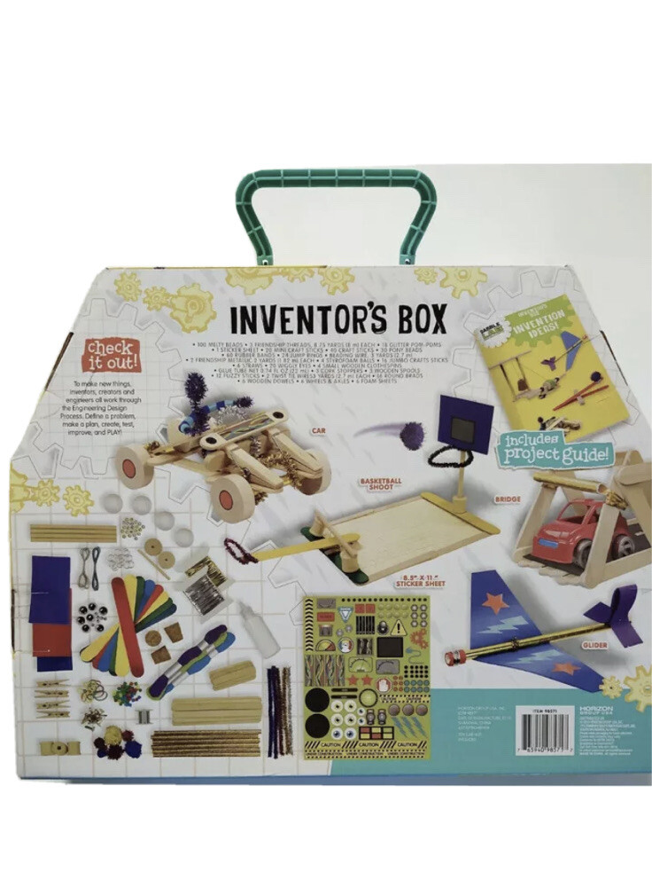 Dabble Lab Kids Inventors Box 250+ Pieces Fun Educational Crafts Ages 8+