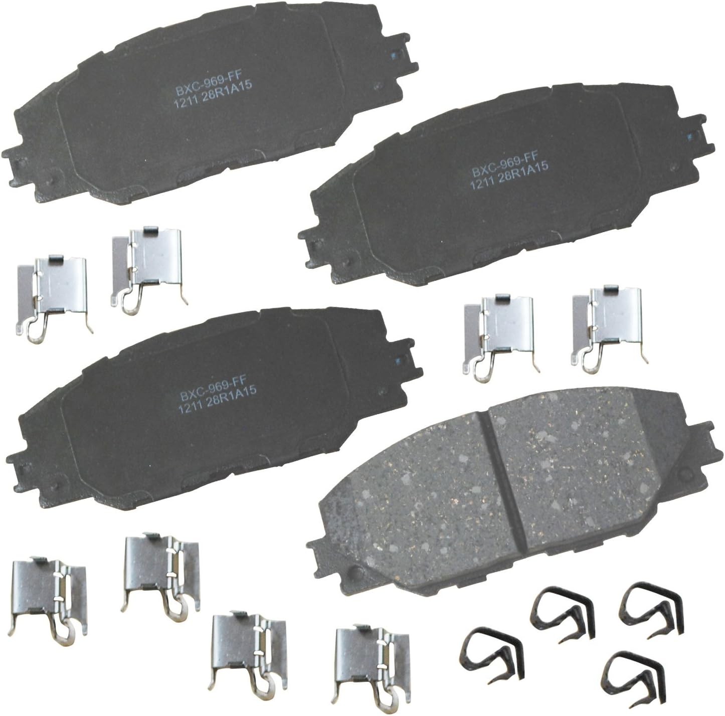 Bendix Premium Ceramic Brake Pads For Pontiac Vibe Scion Im Toyota Corolla