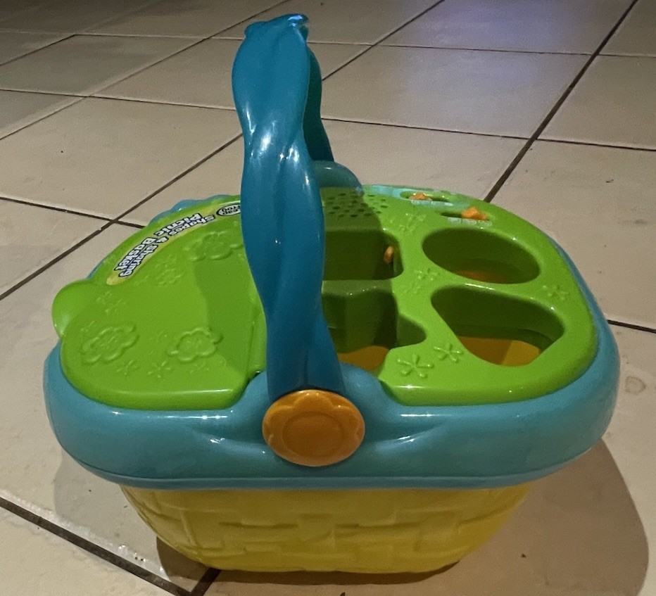 Leapfrog Shapes and Learning Picnic Basket Interactive Green Blue – Working